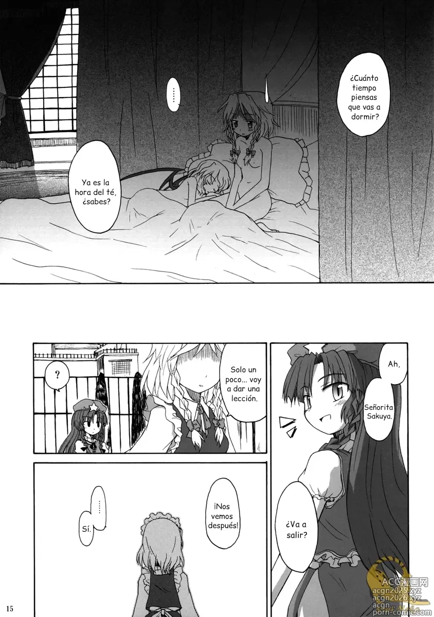 Page 15 of doujinshi Shinu Sakuya