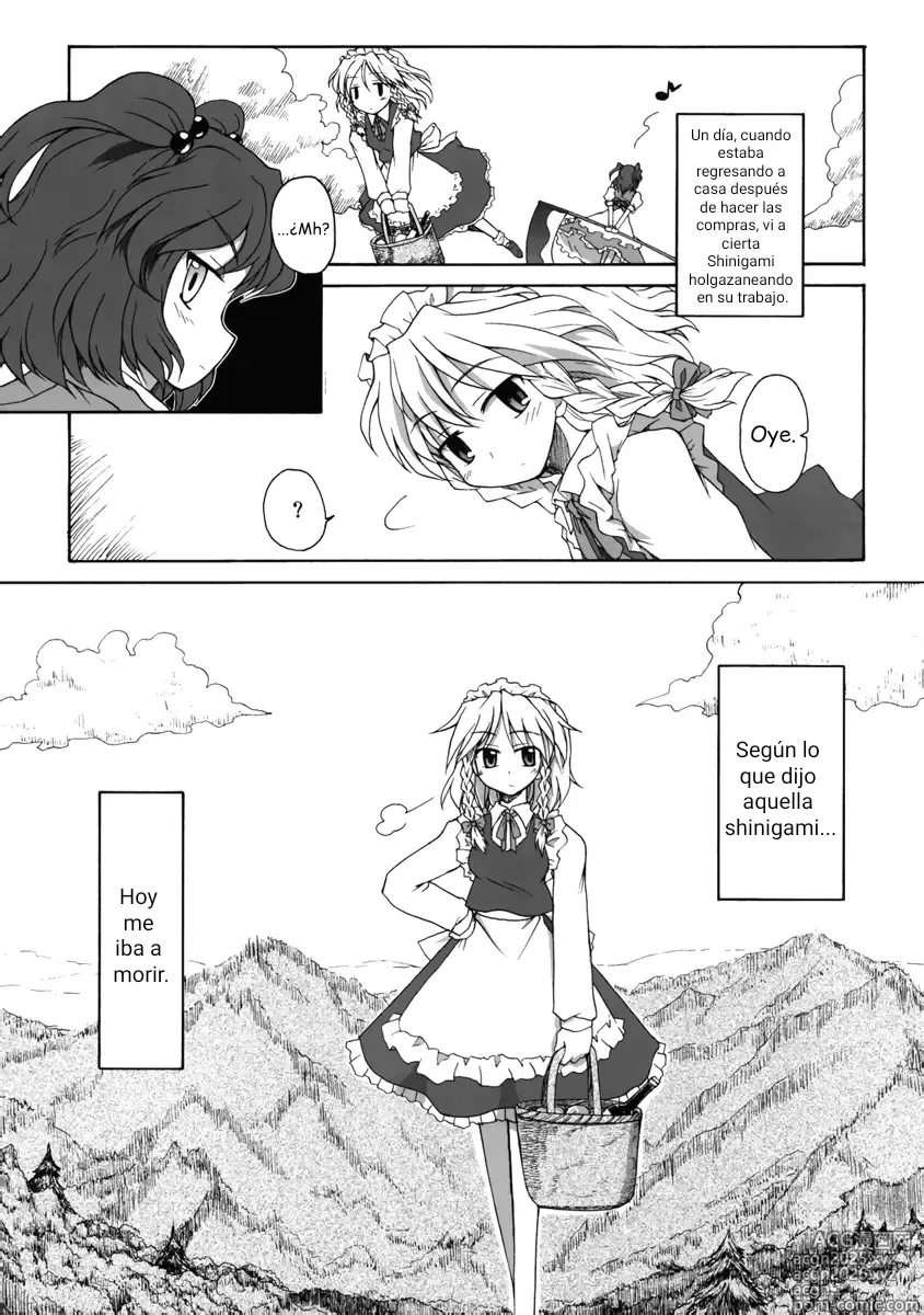 Page 3 of doujinshi Shinu Sakuya