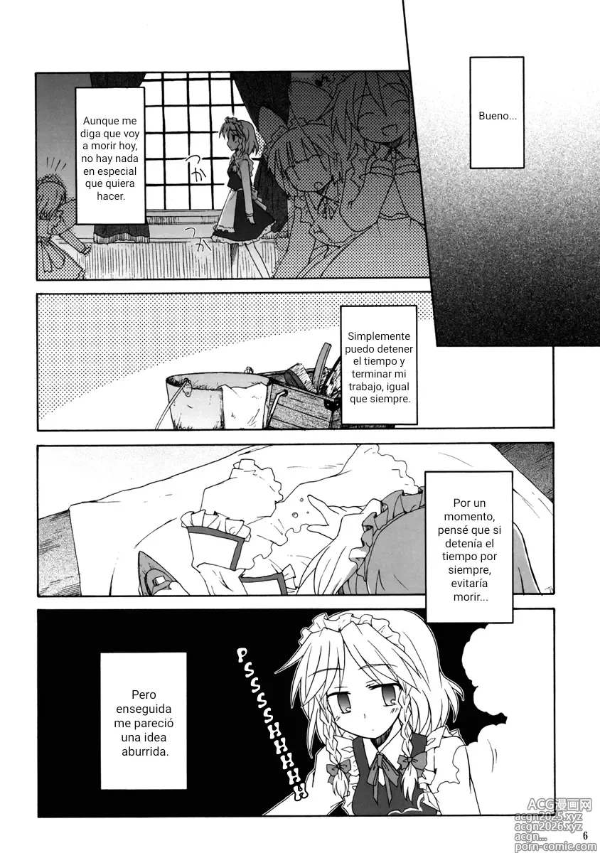Page 6 of doujinshi Shinu Sakuya