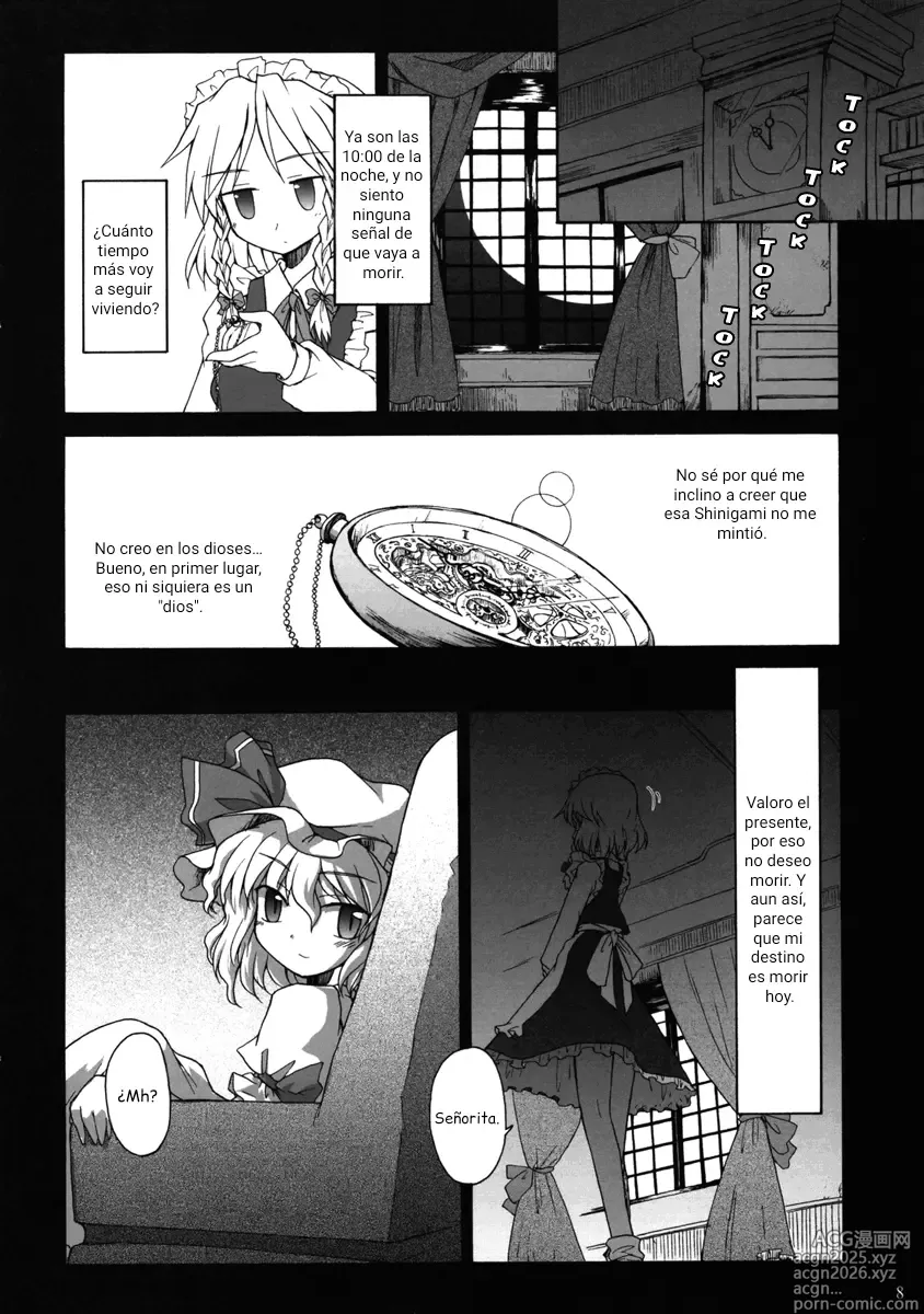 Page 8 of doujinshi Shinu Sakuya