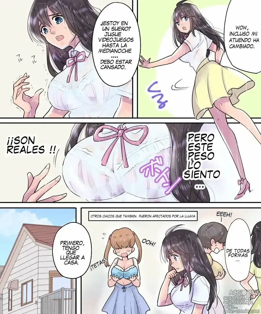 Page 10 of doujinshi TS RAIN / Lluvia TS