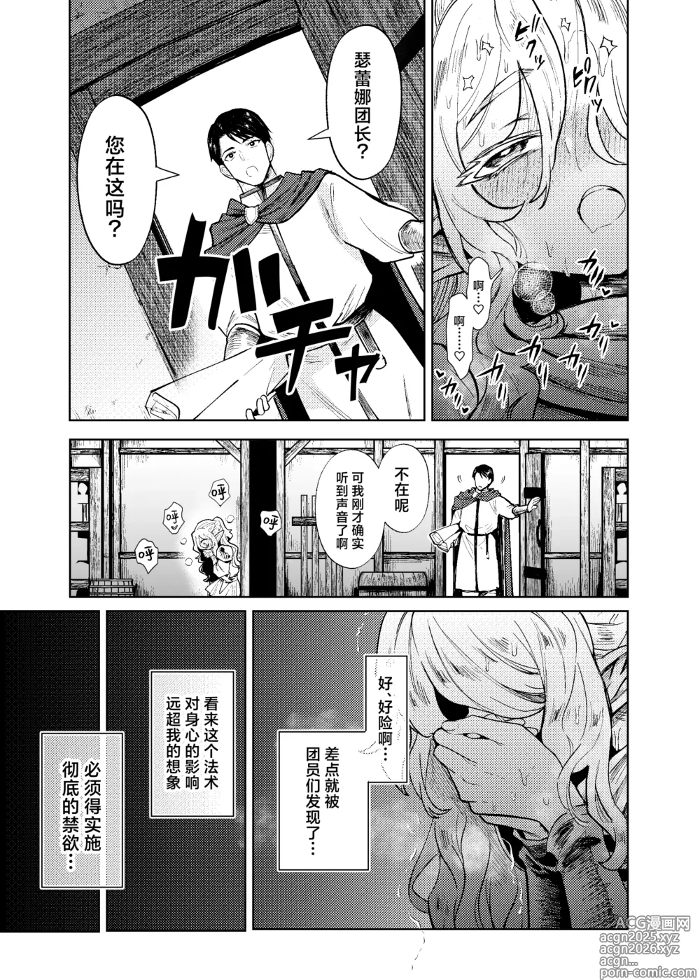 Page 14 of doujinshi 为治疗淫乱诅咒而前往娼馆的圣骑士团团长