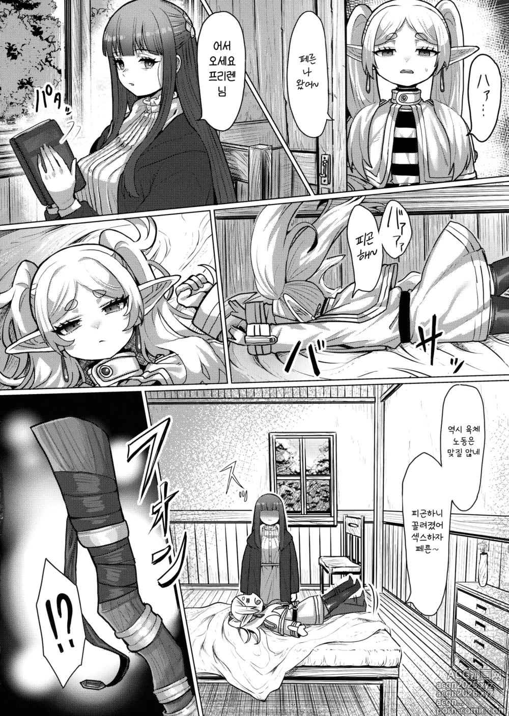 Page 13 of doujinshi 프리렌과 남성기가 자라는 마법