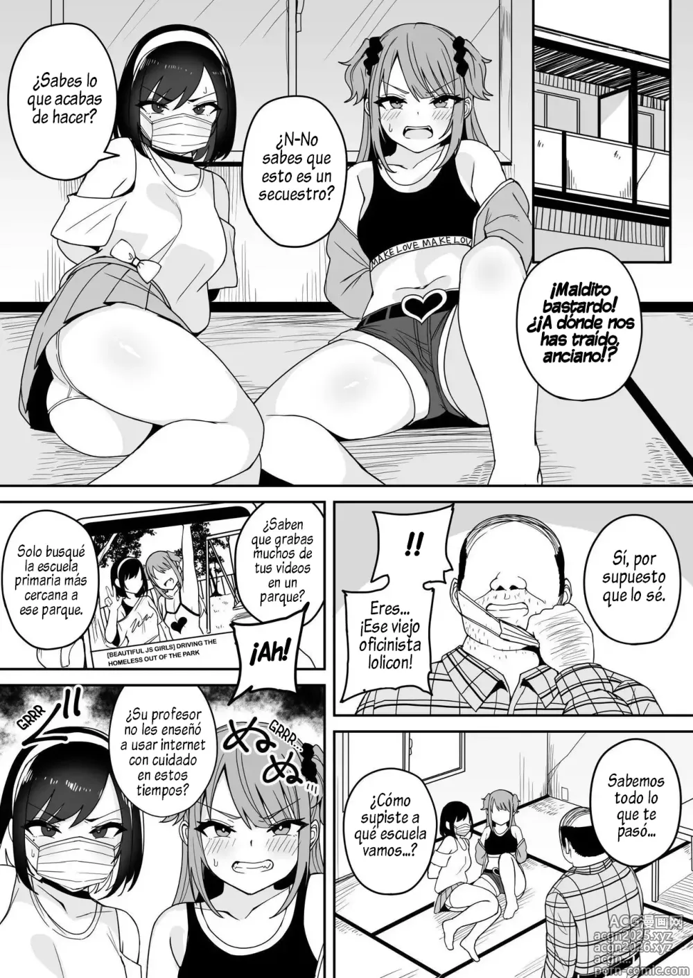 Page 12 of doujinshi Enseñándoles a unas Streamers Mesugakis lo que Realmente Significa una Detención Ciudadana
