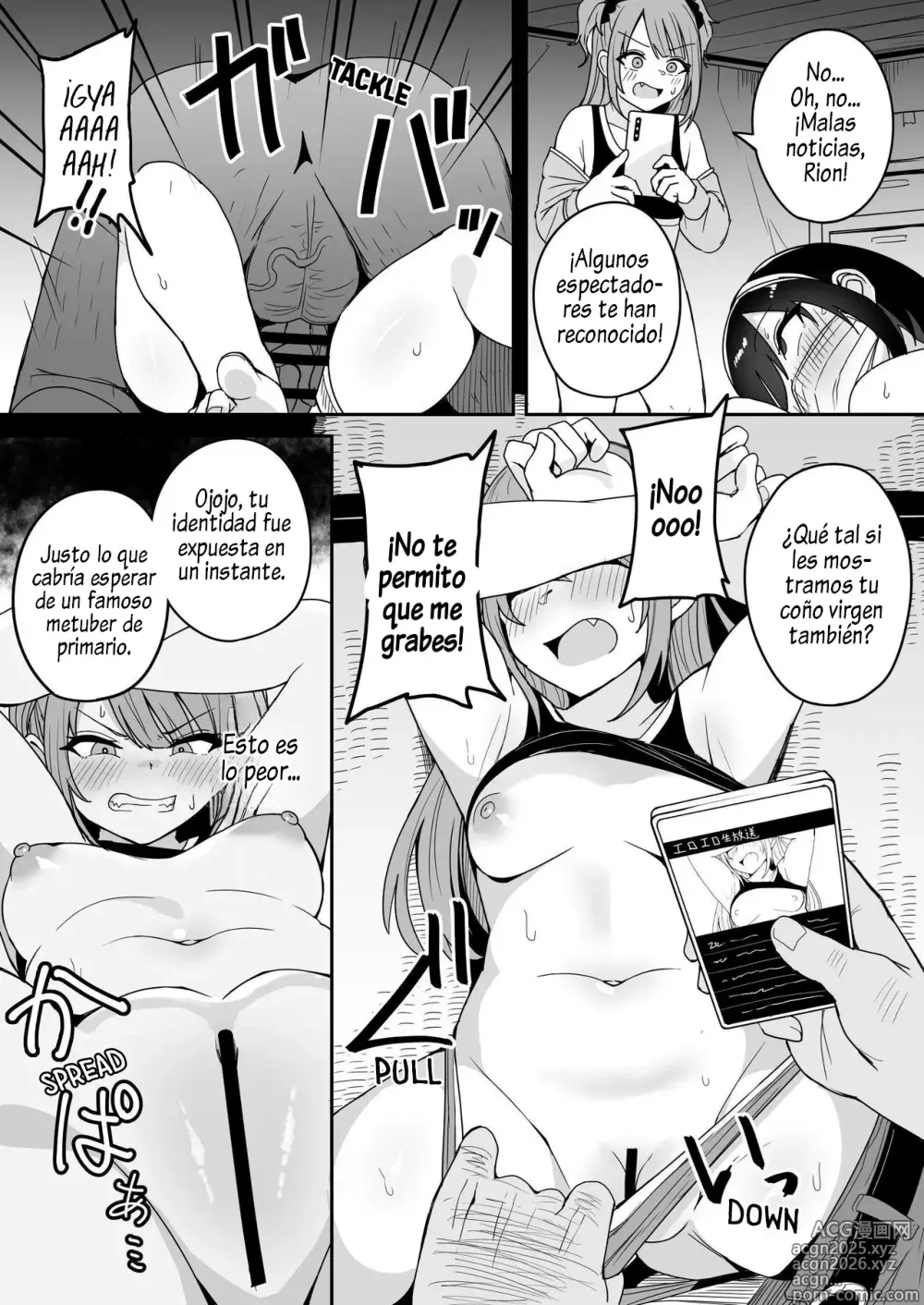 Page 20 of doujinshi Enseñándoles a unas Streamers Mesugakis lo que Realmente Significa una Detención Ciudadana
