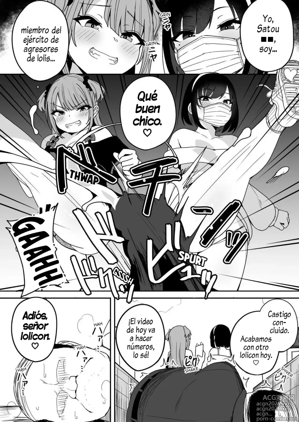 Page 6 of doujinshi Enseñándoles a unas Streamers Mesugakis lo que Realmente Significa una Detención Ciudadana