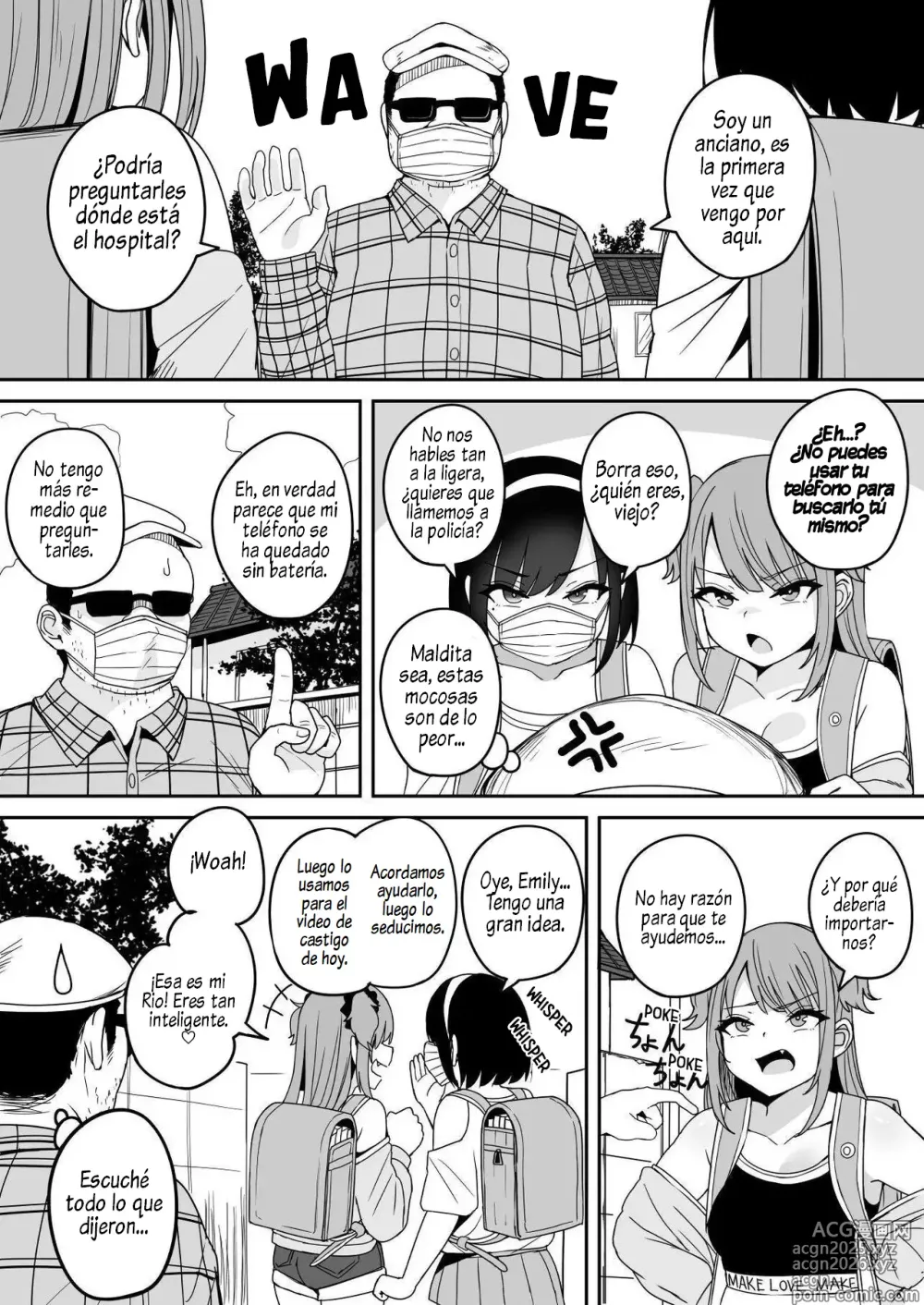 Page 9 of doujinshi Enseñándoles a unas Streamers Mesugakis lo que Realmente Significa una Detención Ciudadana