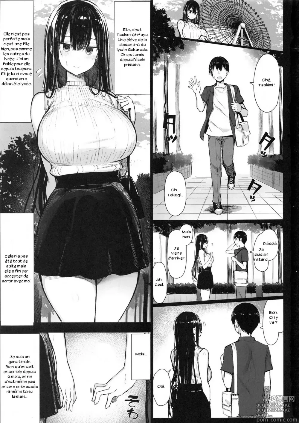 Page 3 of doujinshi Seiso Kanojo, Ochiru.