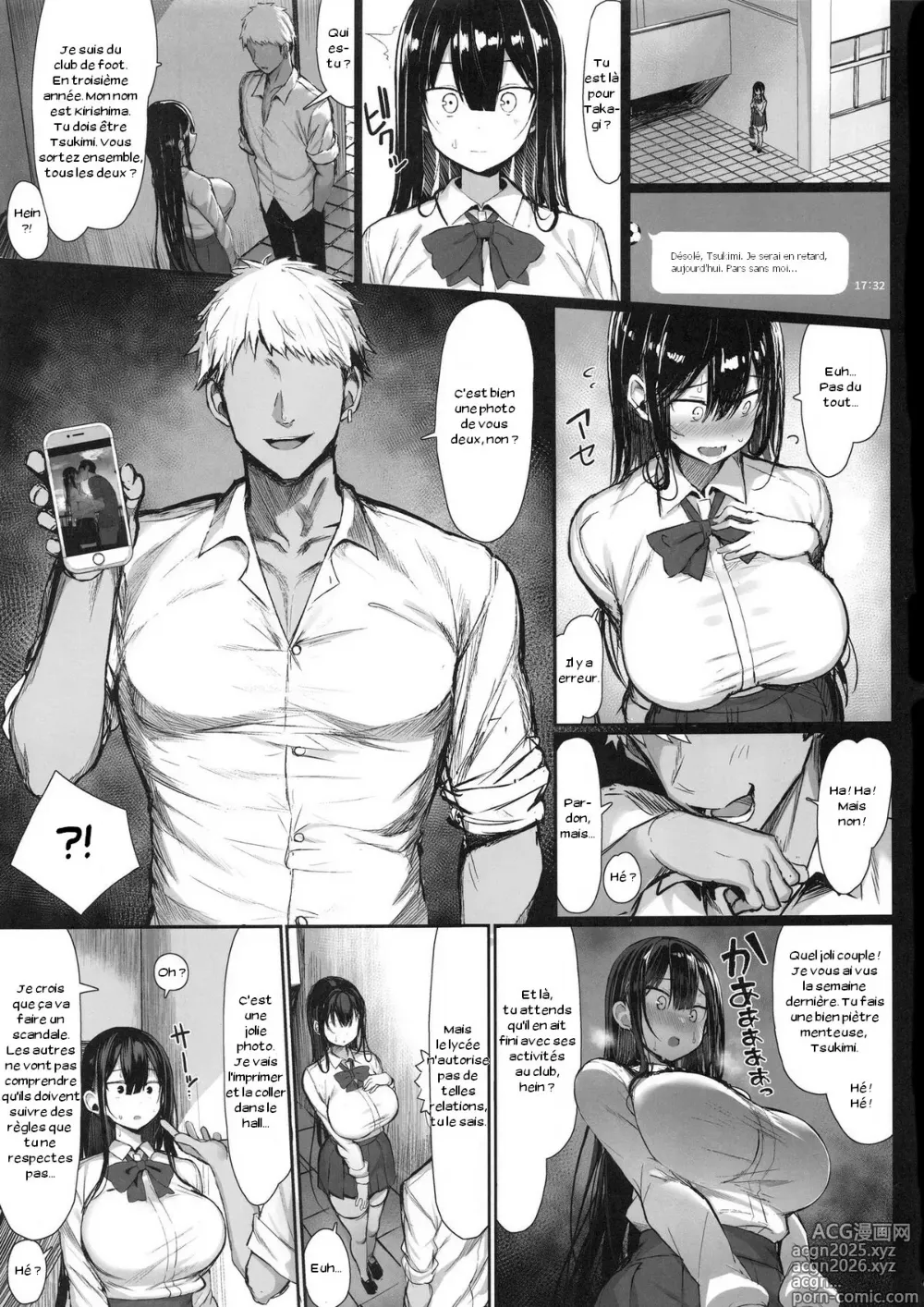 Page 7 of doujinshi Seiso Kanojo, Ochiru.