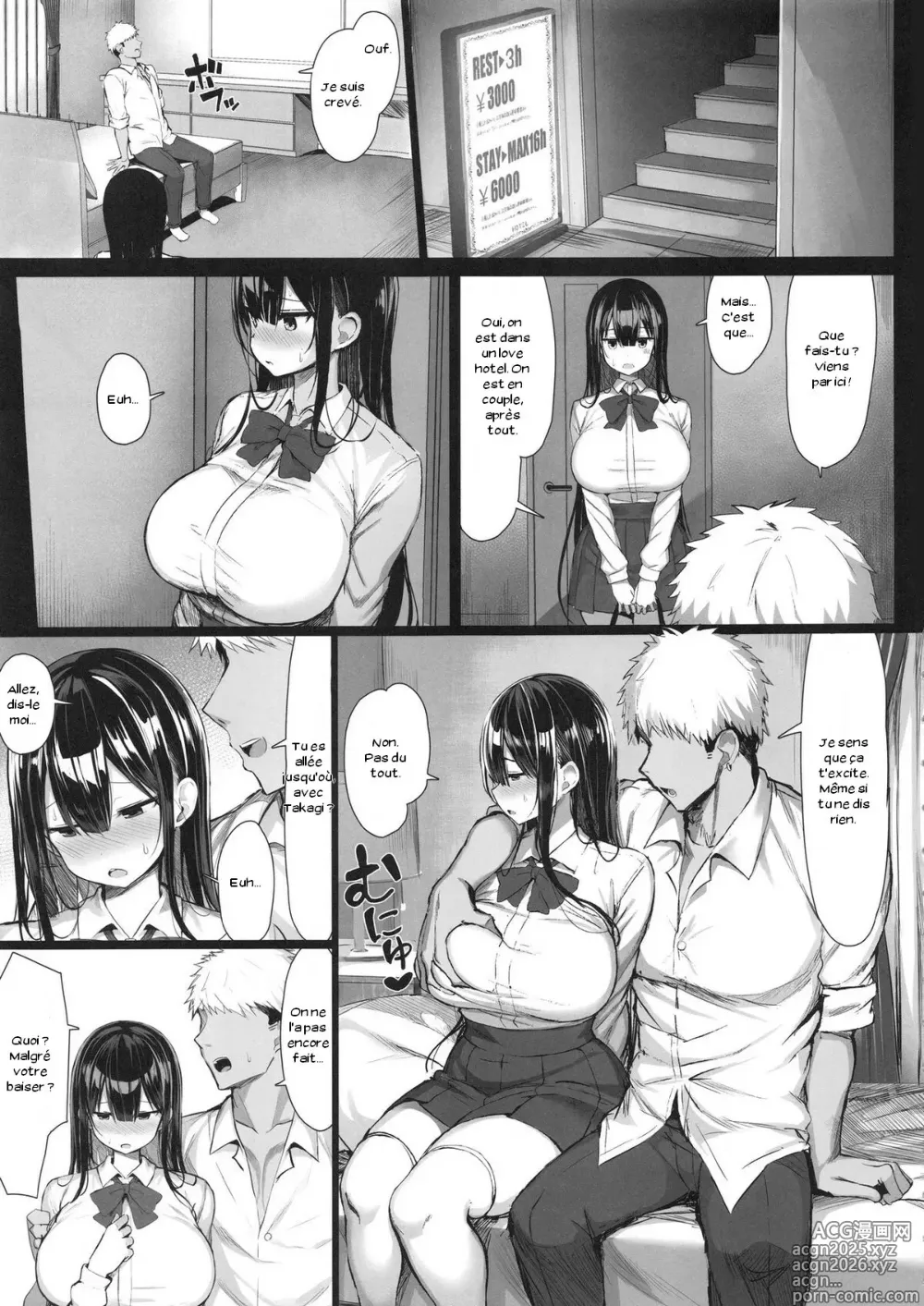 Page 9 of doujinshi Seiso Kanojo, Ochiru.