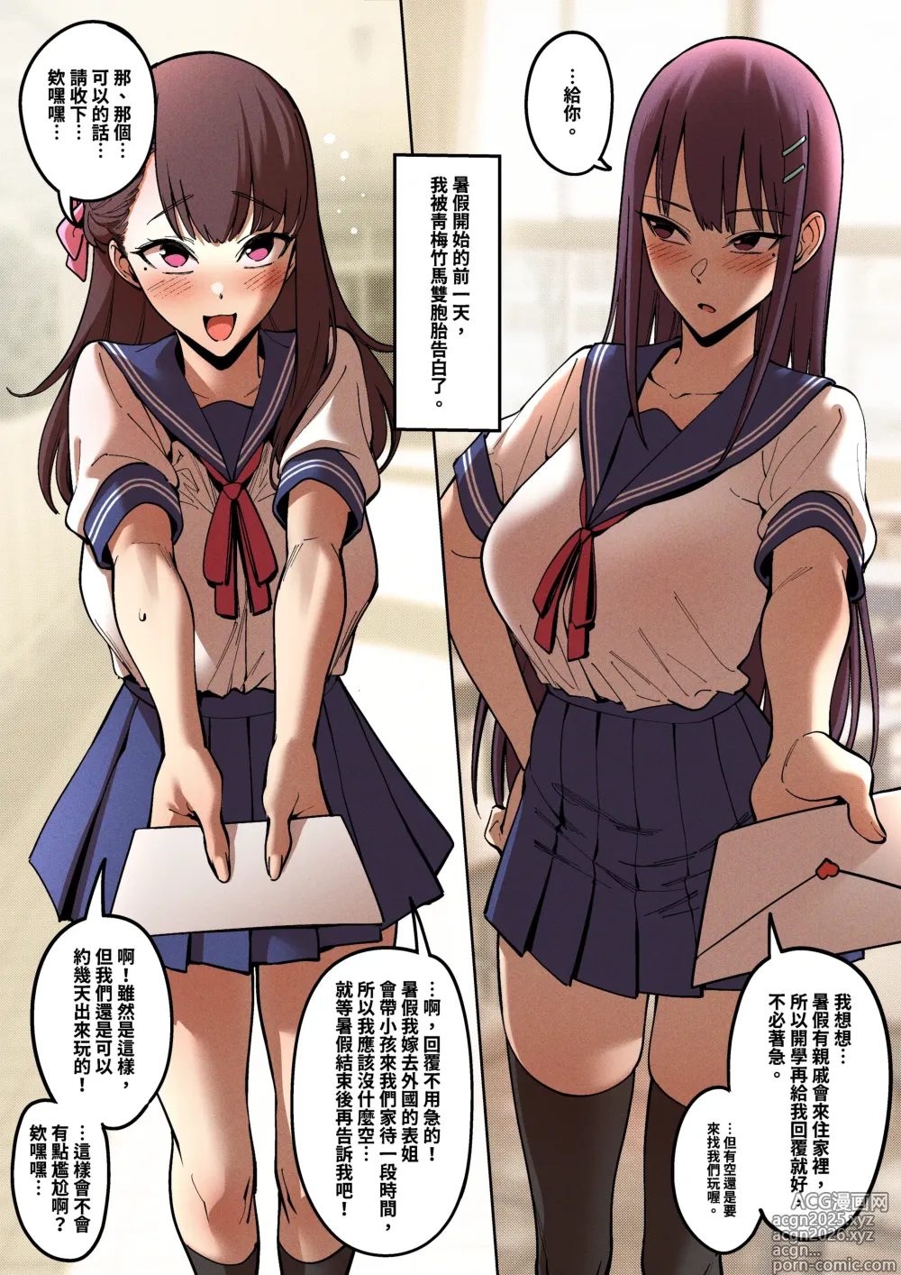 Page 5 of doujinshi Summertime with My Twins Childhood Friend