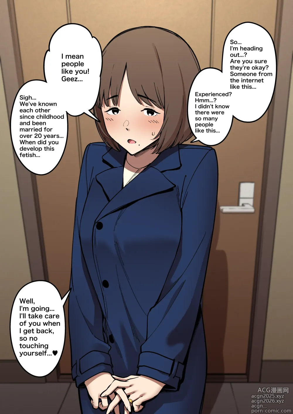 Page 1 of doujinshi A Plain Wifes NTS Play