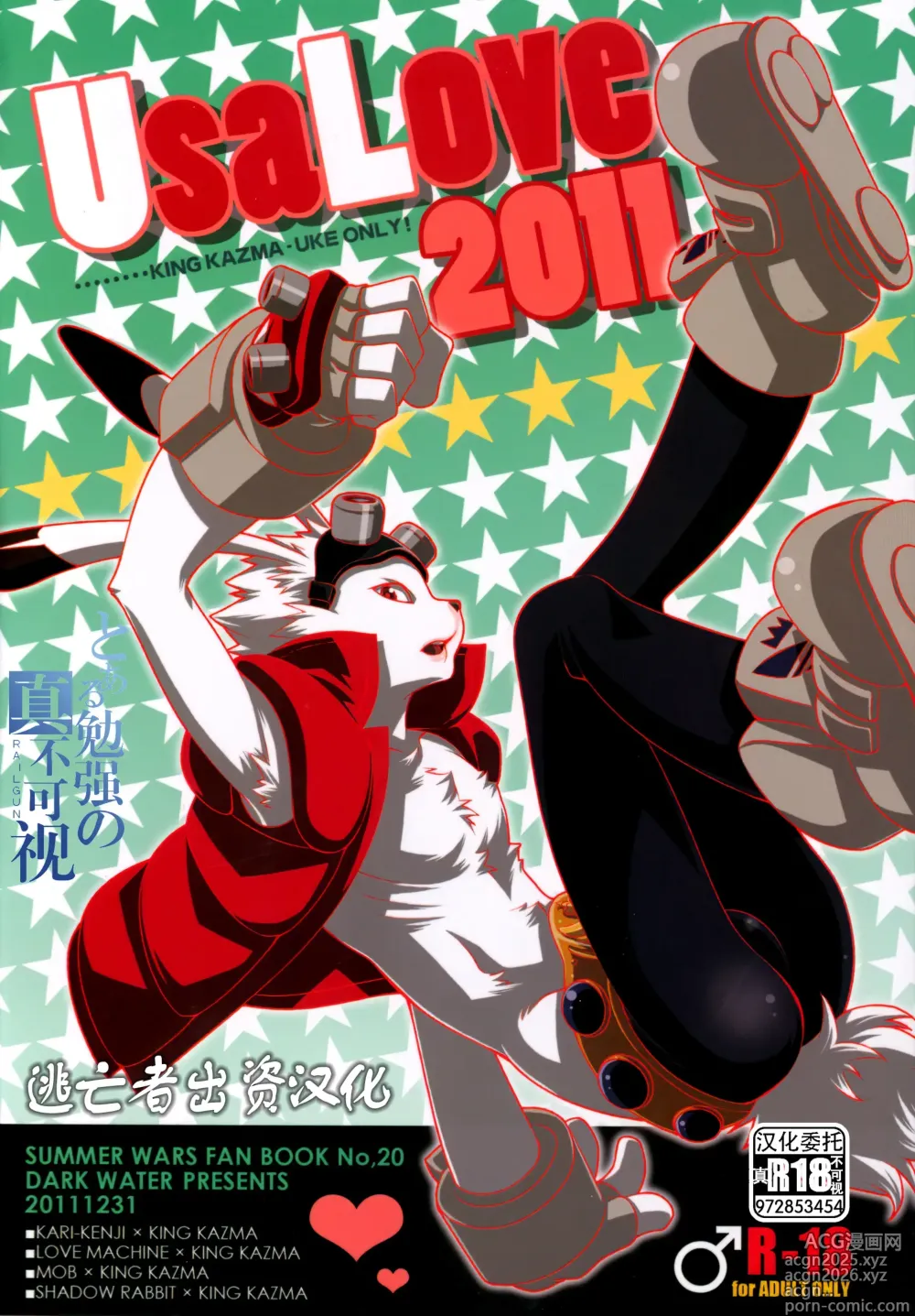 Page 1 of doujinshi UsaLove 2011