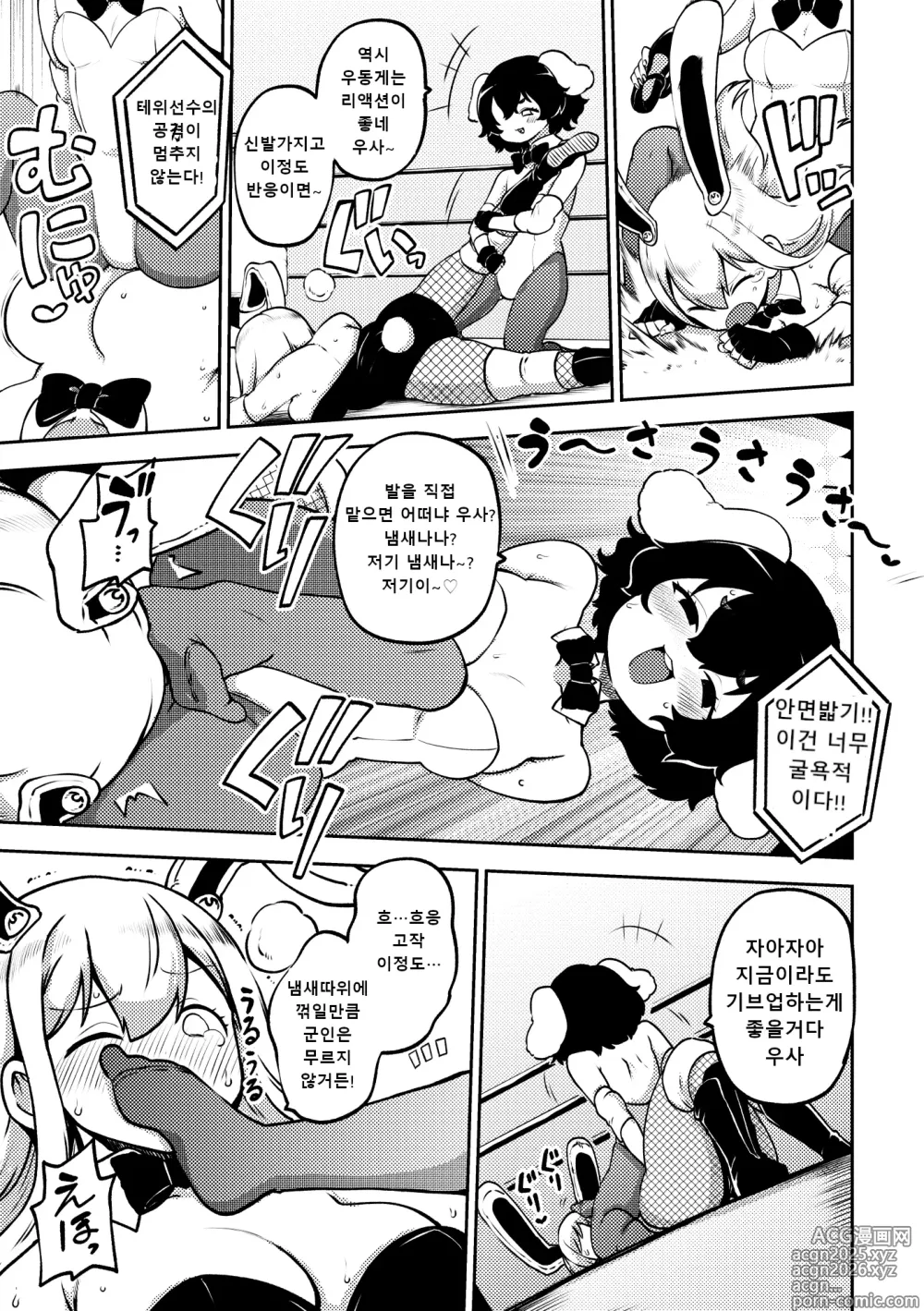 Page 3 of doujinshi 토끼 프로레슬링