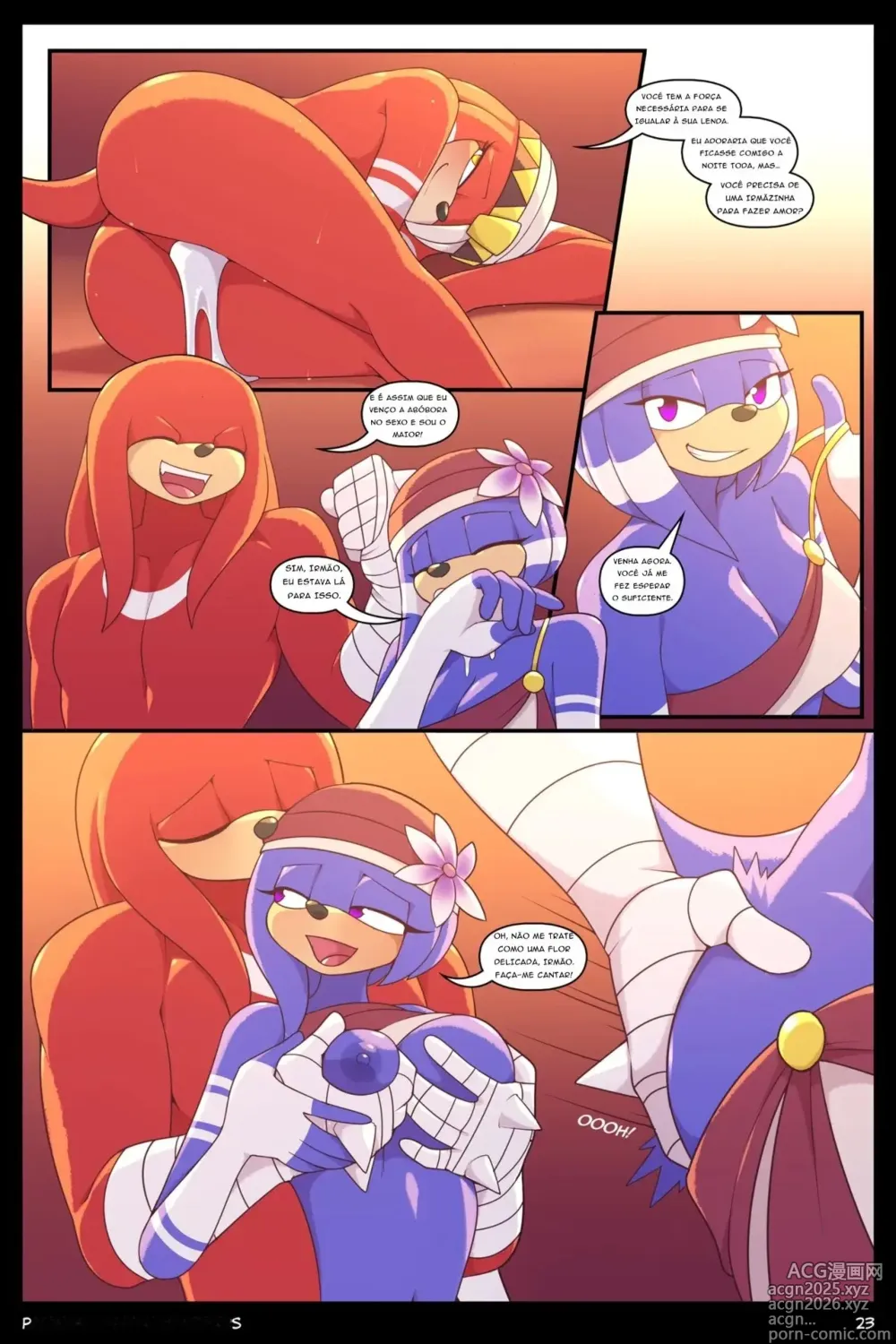 Page 23 of doujinshi Sonic Boom: Echidna Nights