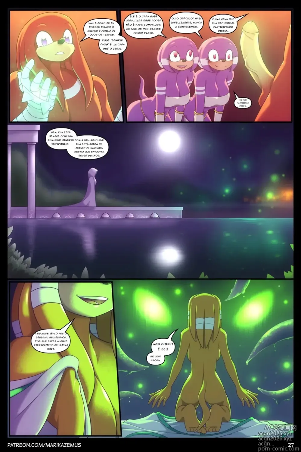 Page 27 of doujinshi Sonic Boom: Echidna Nights