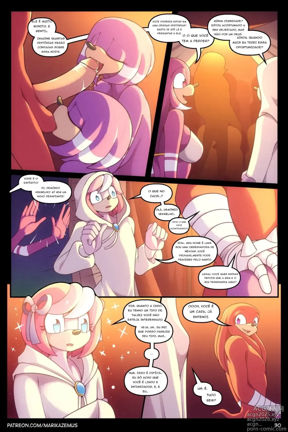 Page 30 of doujinshi Sonic Boom: Echidna Nights
