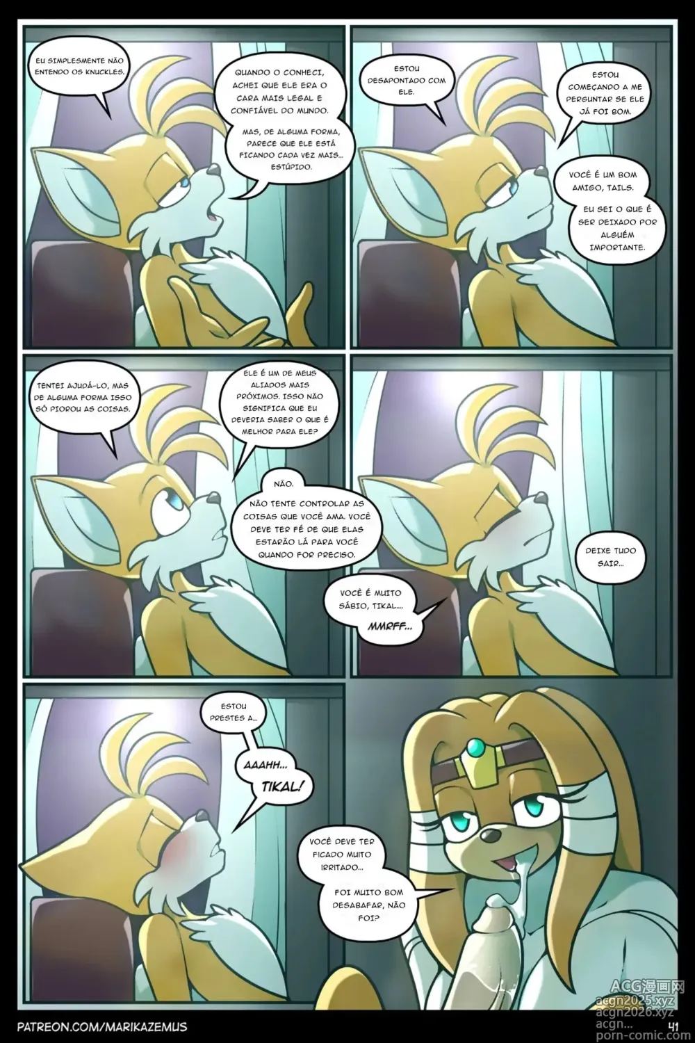 Page 41 of doujinshi Sonic Boom: Echidna Nights
