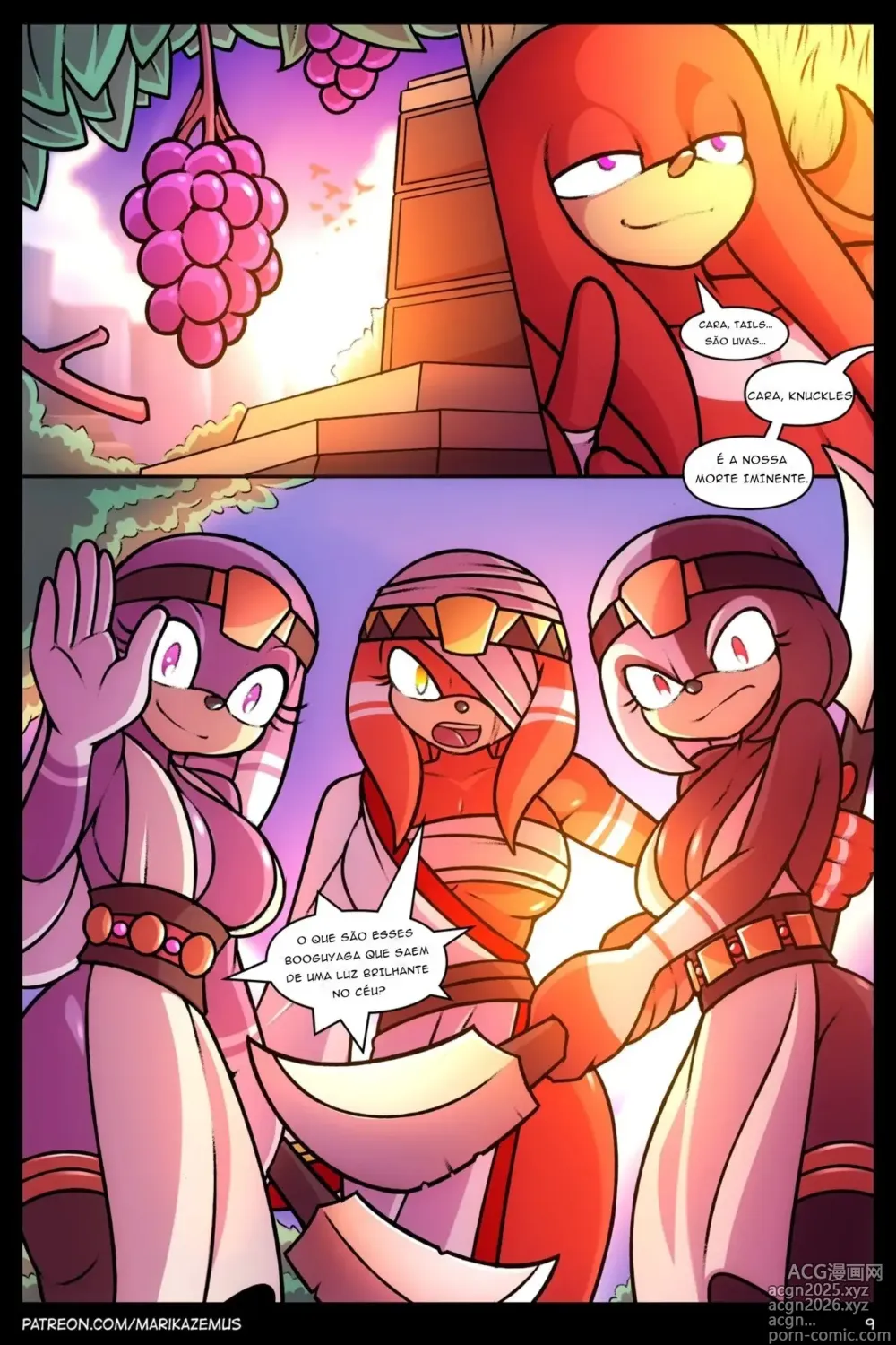 Page 9 of doujinshi Sonic Boom: Echidna Nights