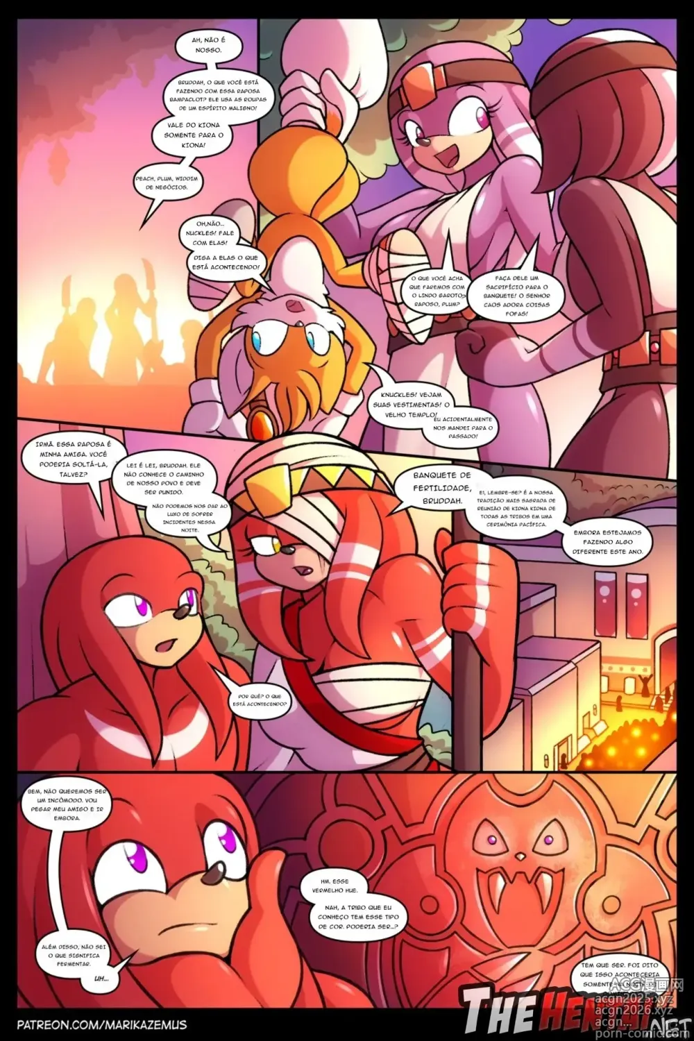 Page 10 of doujinshi Sonic Boom: Echidna Nights