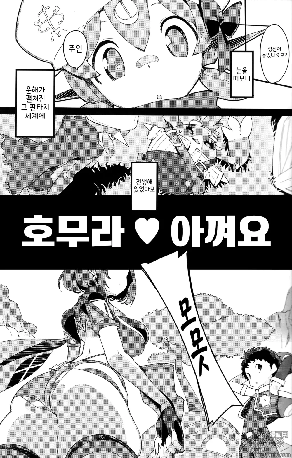 Page 3 of doujinshi 호무라 아껴요