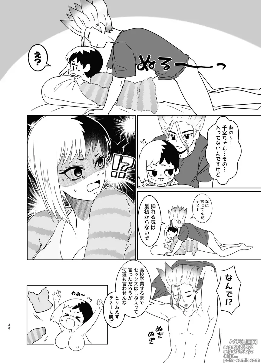 Page 19 of doujinshi Hanayome shugyō wa yoru ￮ i kara