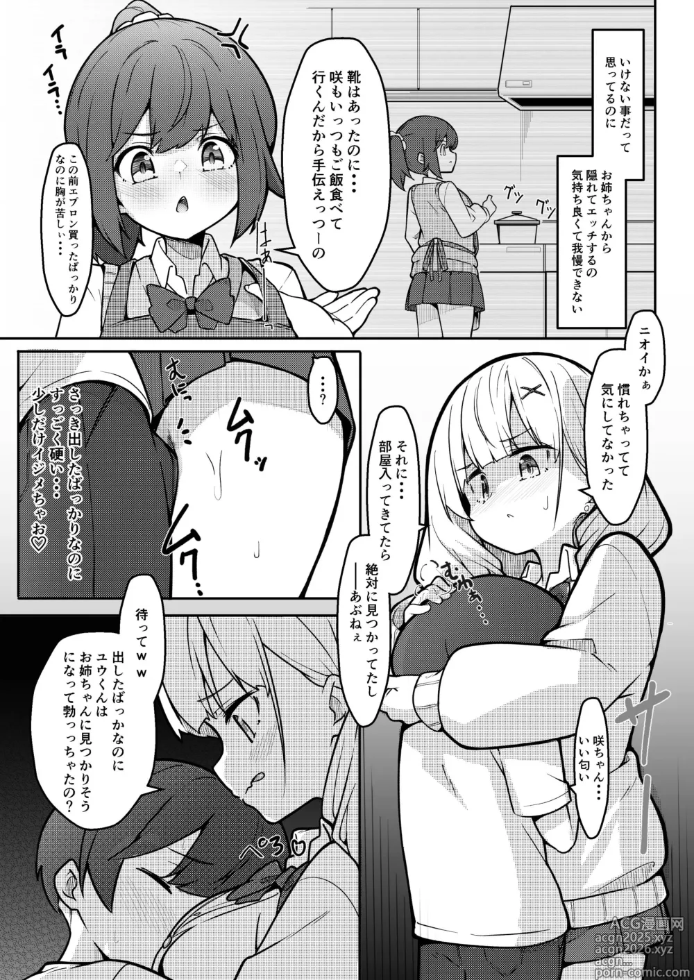 Page 13 of doujinshi 僕がお姉ちゃんの友達とえっちしているコトは誰も知らない。