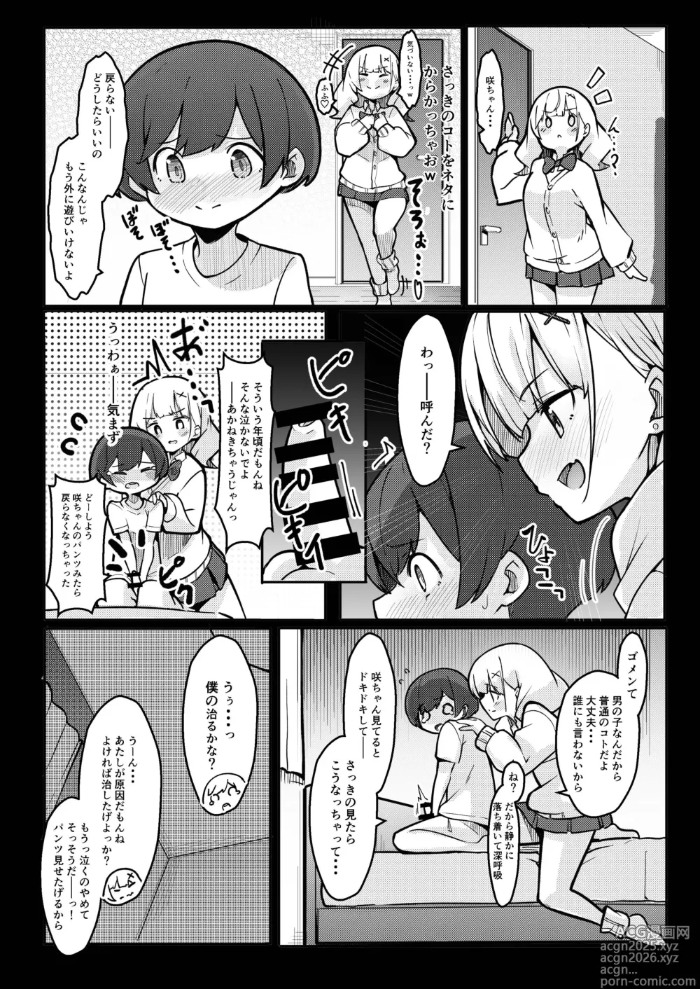 Page 6 of doujinshi 僕がお姉ちゃんの友達とえっちしているコトは誰も知らない。