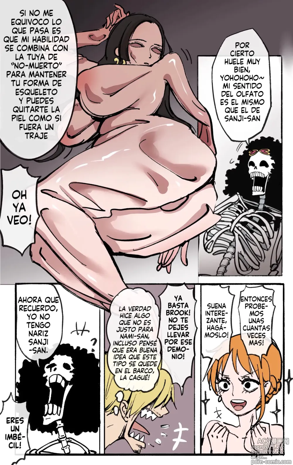 Page 2 of doujinshi One Piece:El Despertar de la Transformación 02 (decensored)