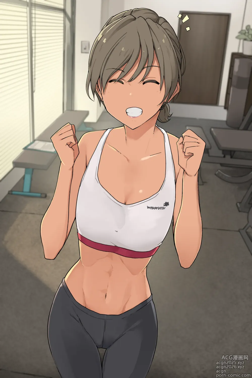 Page 1 of doujinshi 一見優しそうなパーソナルジムのトレーナーさんに身体を虐め抜かれる話_その1+その2