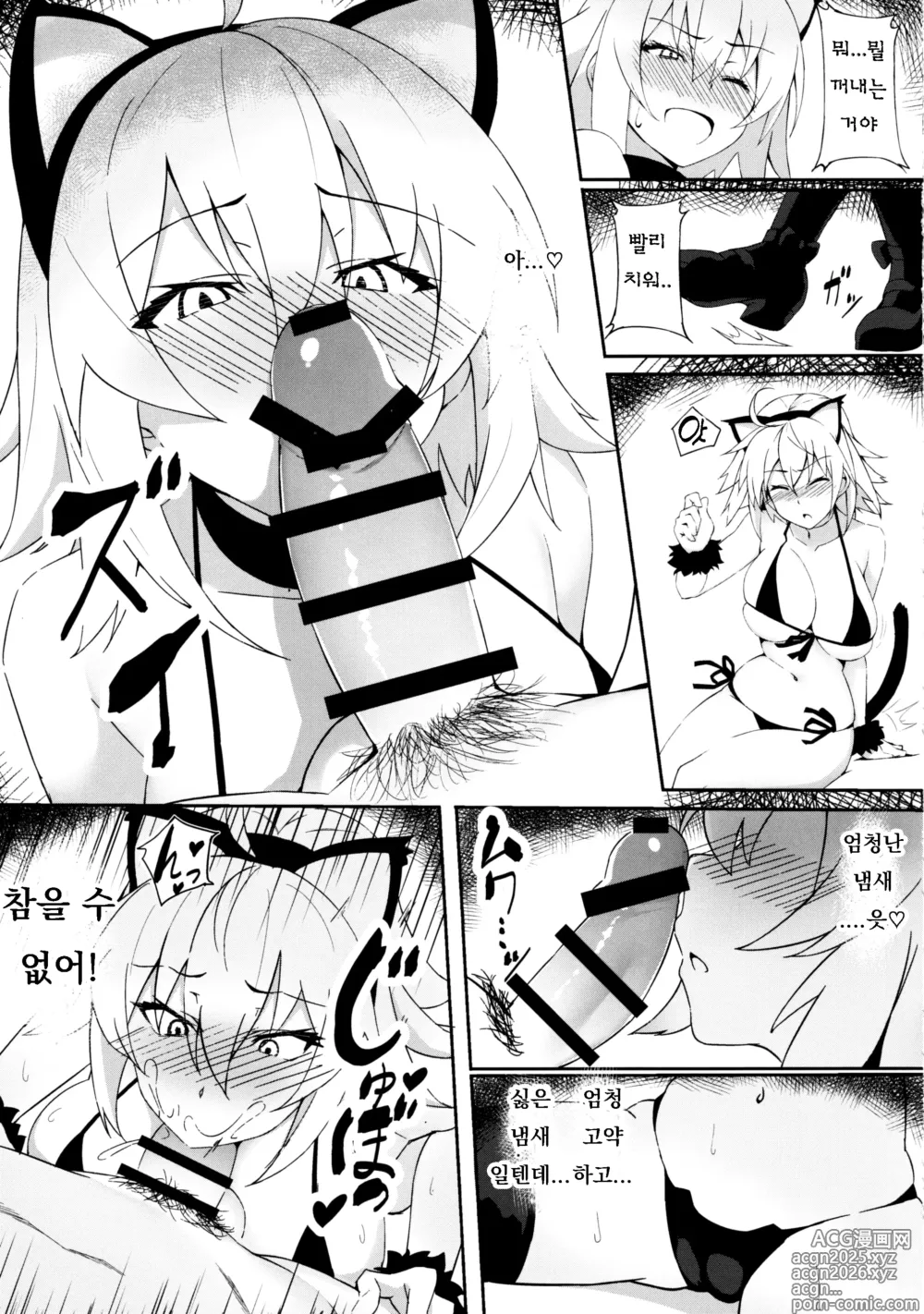Page 6 of doujinshi 네코미미 잔느와 끊임없이 교미하는 책