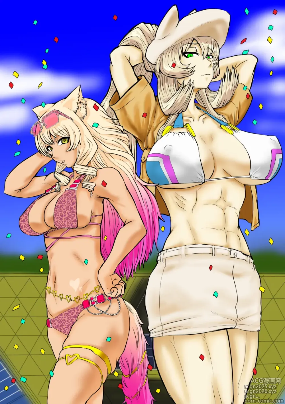 Page 37 of doujinshi 水着鯖がサバフェスで嬲られるっ！！