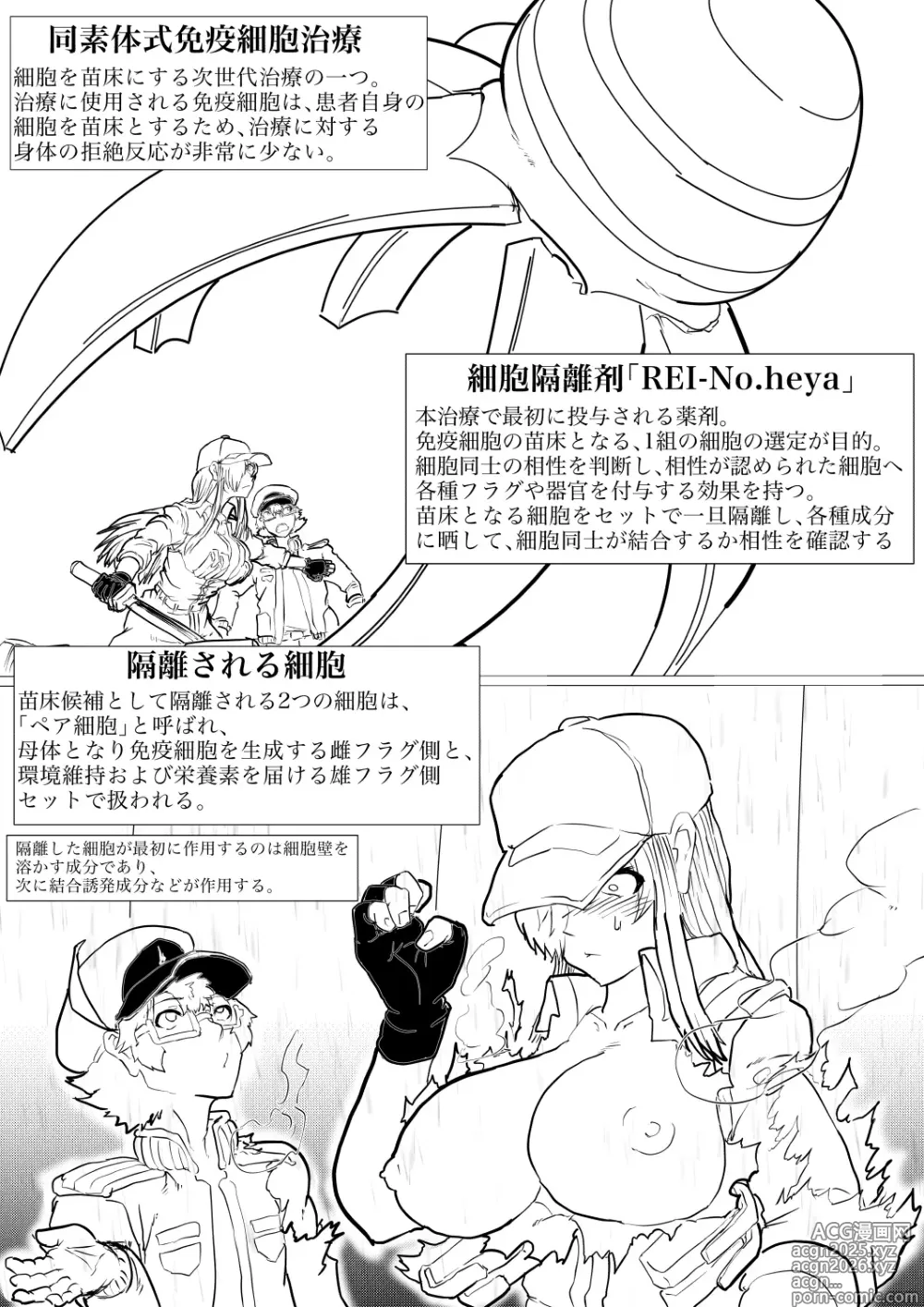 Page 2 of doujinshi 第１期治療用の機器構成