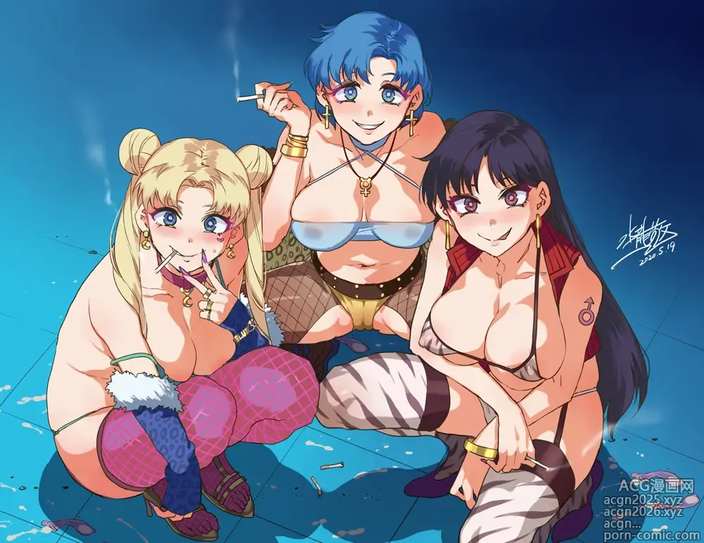 Page 17 of imageset Mizuryu Kei Sailor Moon Pixiv