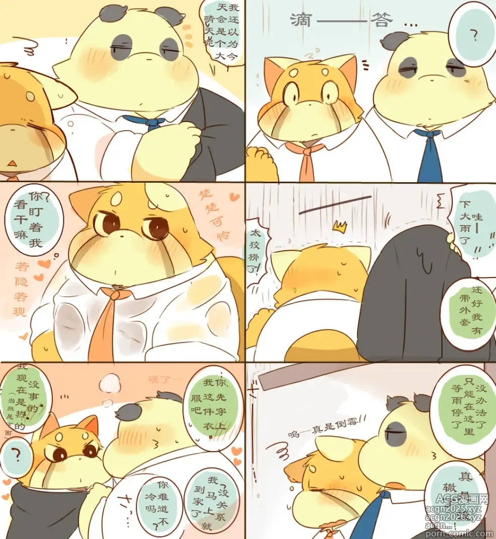 Page 10 of doujinshi Lesser-kun to Panda-kun 9雷萨君和潘达君 9 个人汉化
