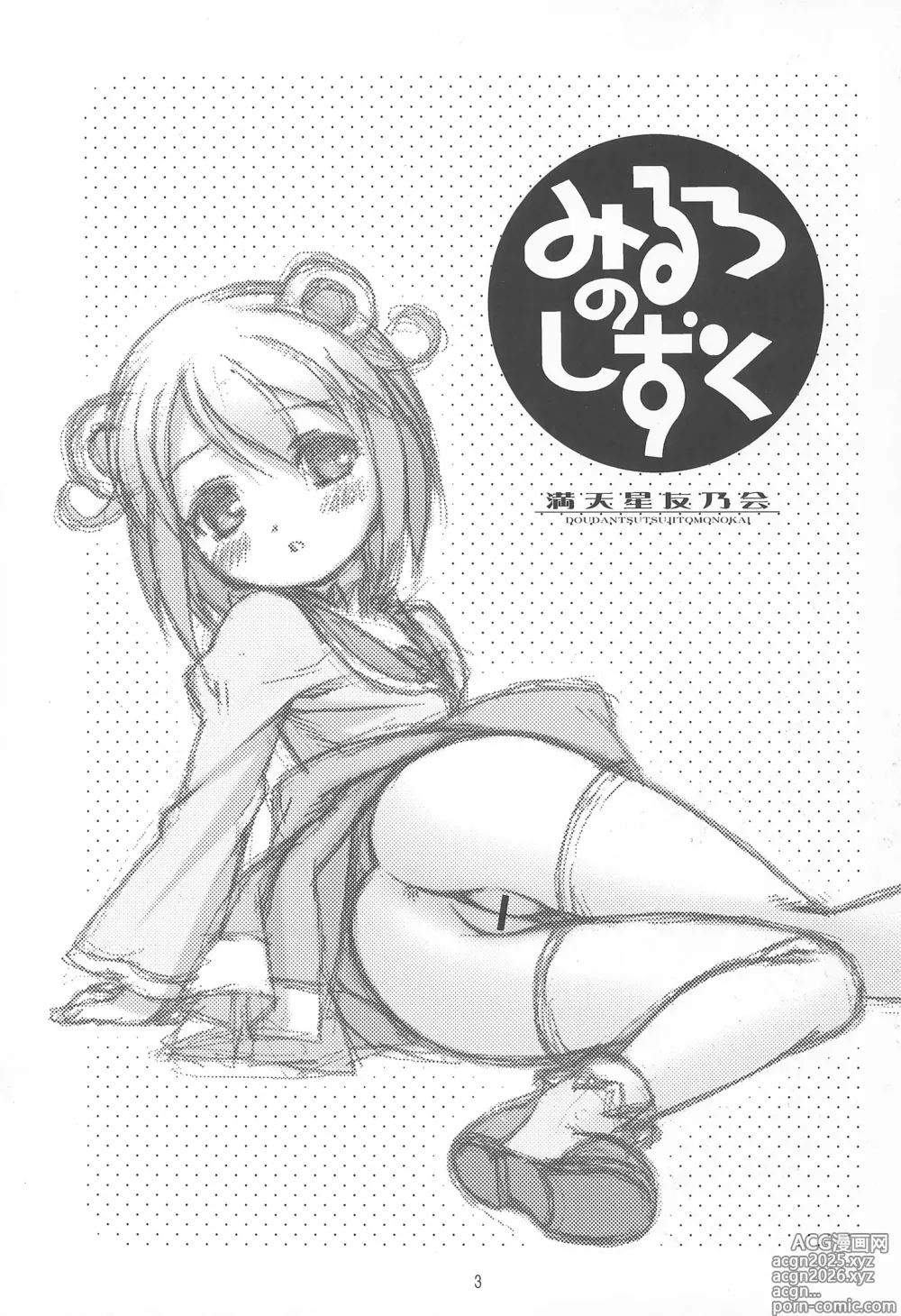 Page 3 of doujinshi Mirlo no Shizuku