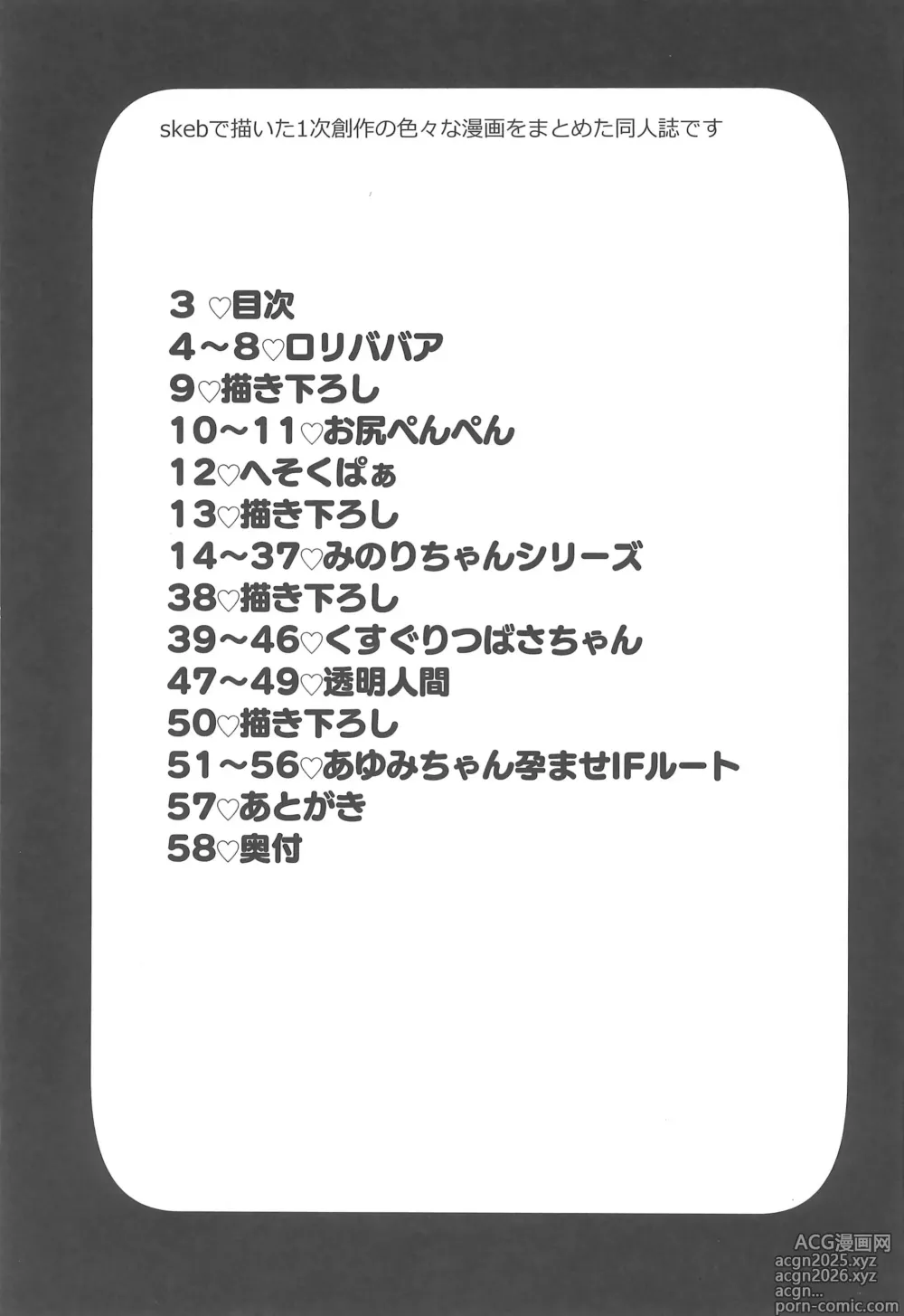 Page 3 of doujinshi Request Manga Matome vol.1