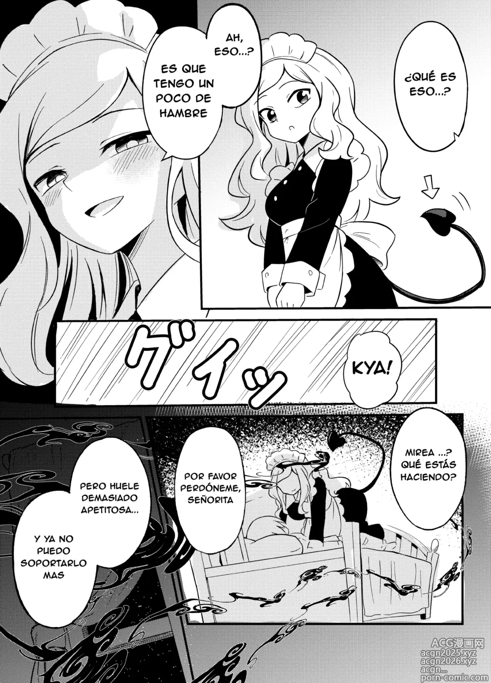 Page 11 of doujinshi The Yuri Succubus Maid's Sweet Service