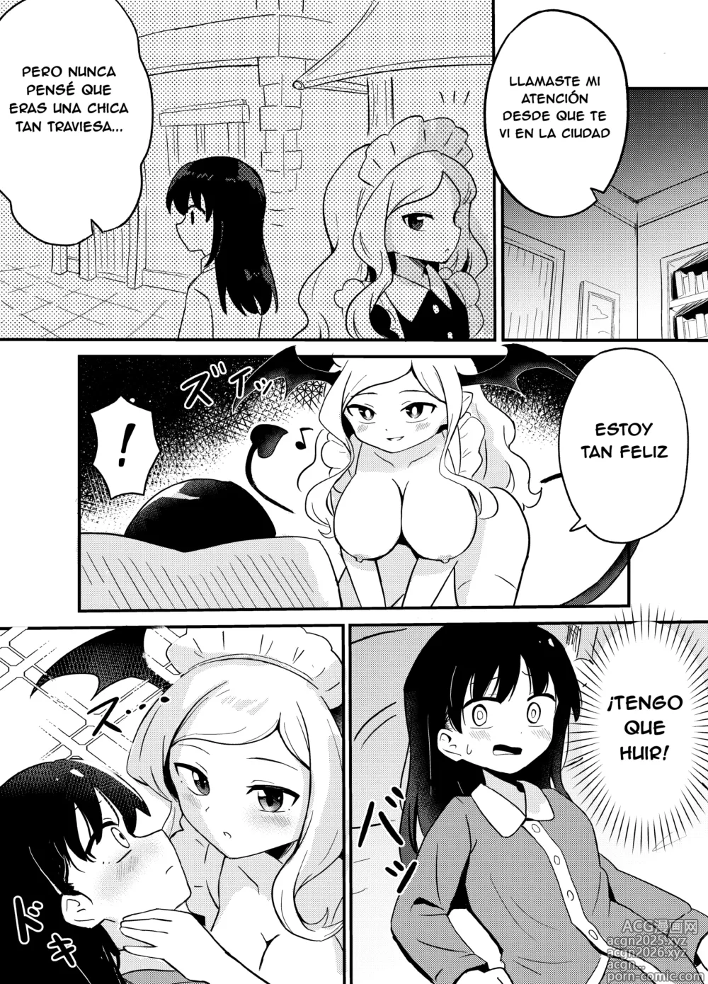 Page 13 of doujinshi The Yuri Succubus Maid's Sweet Service