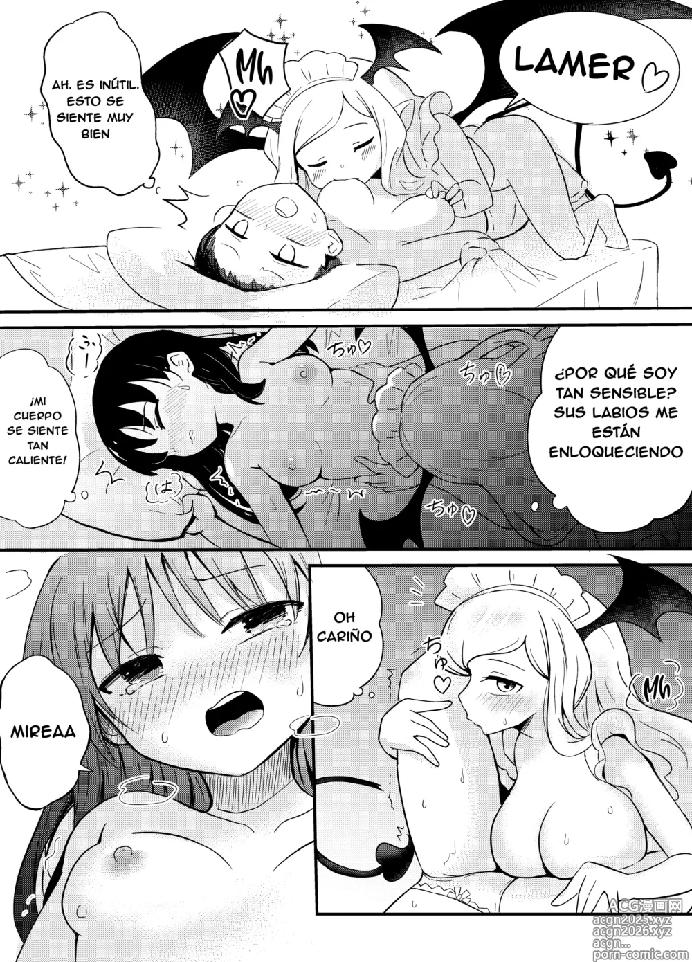 Page 17 of doujinshi The Yuri Succubus Maid's Sweet Service