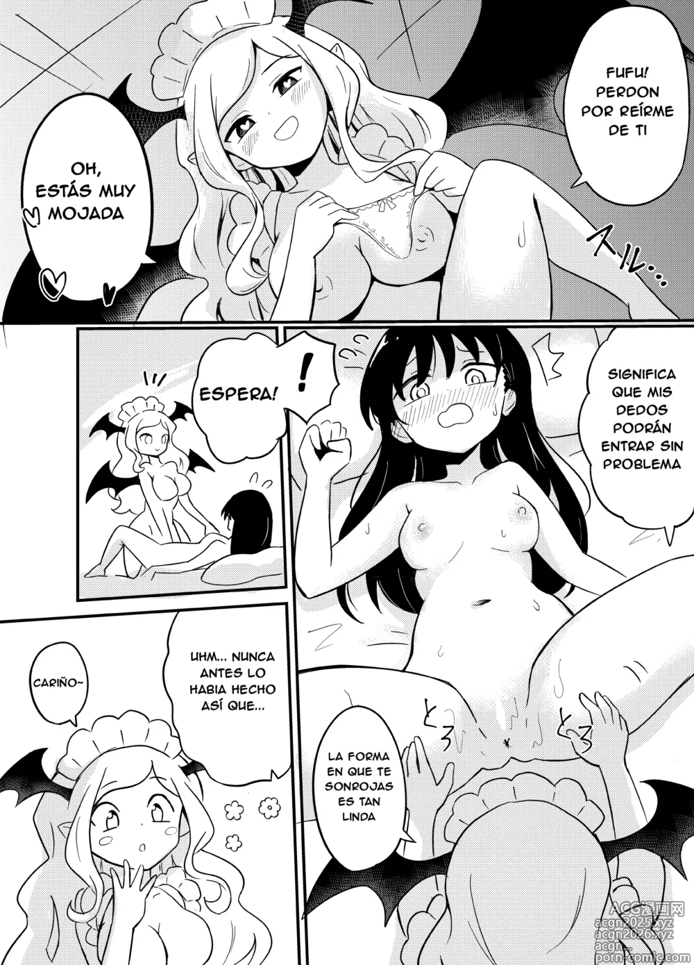 Page 18 of doujinshi The Yuri Succubus Maid's Sweet Service