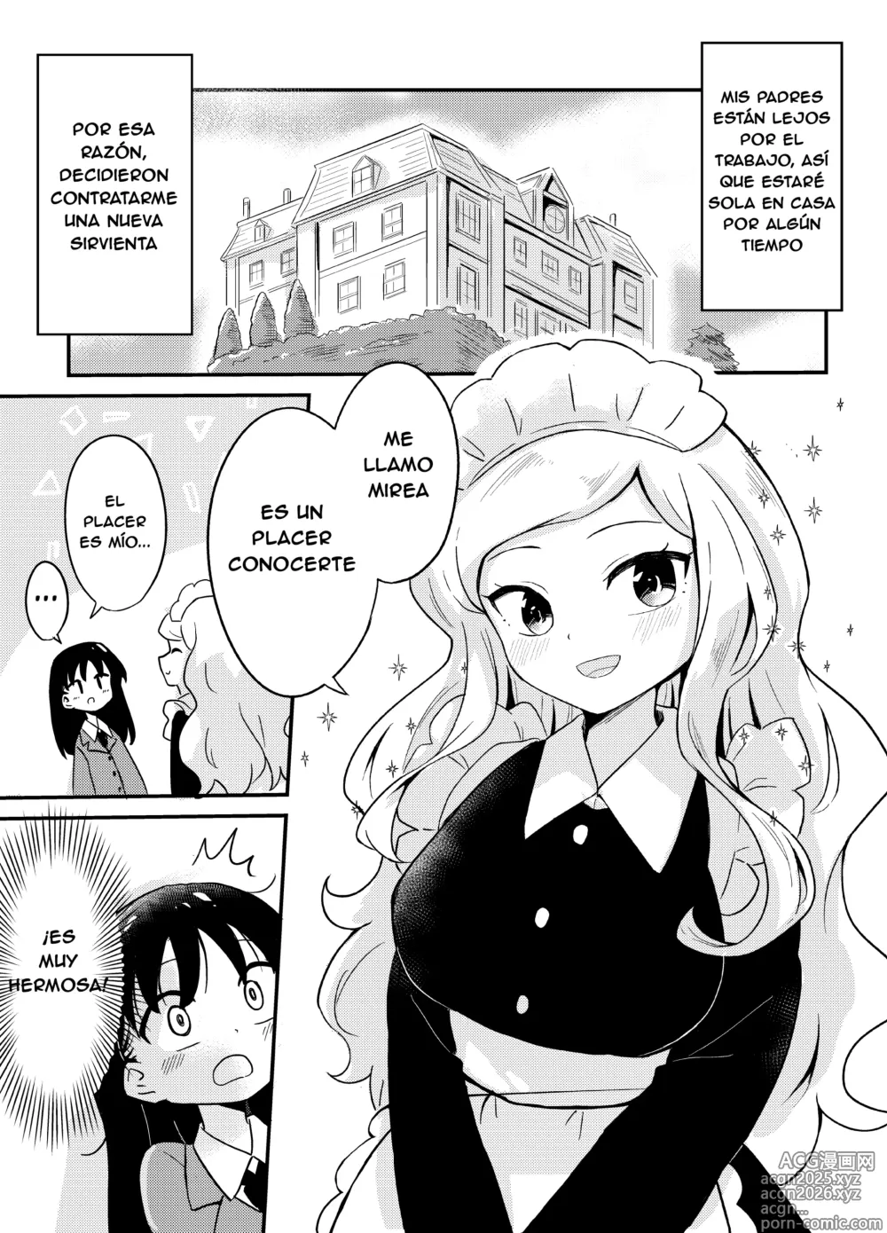 Page 3 of doujinshi The Yuri Succubus Maid's Sweet Service