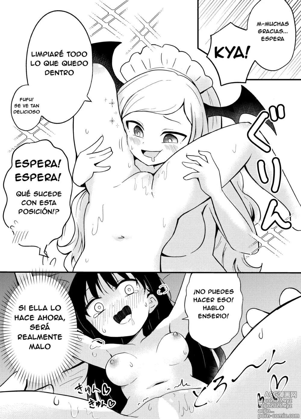 Page 22 of doujinshi The Yuri Succubus Maid's Sweet Service