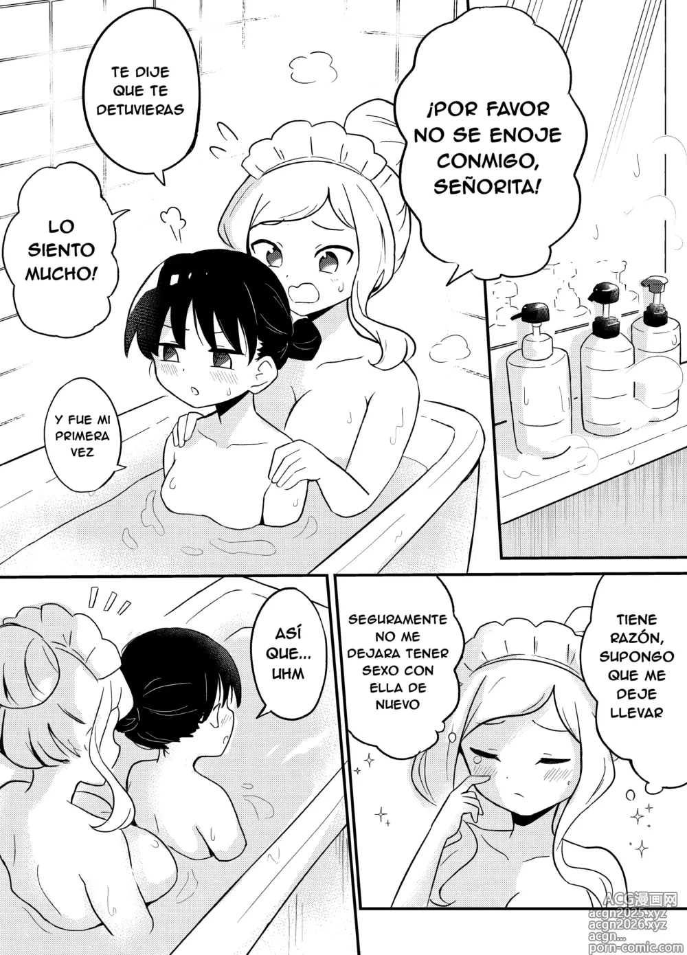 Page 27 of doujinshi The Yuri Succubus Maid's Sweet Service