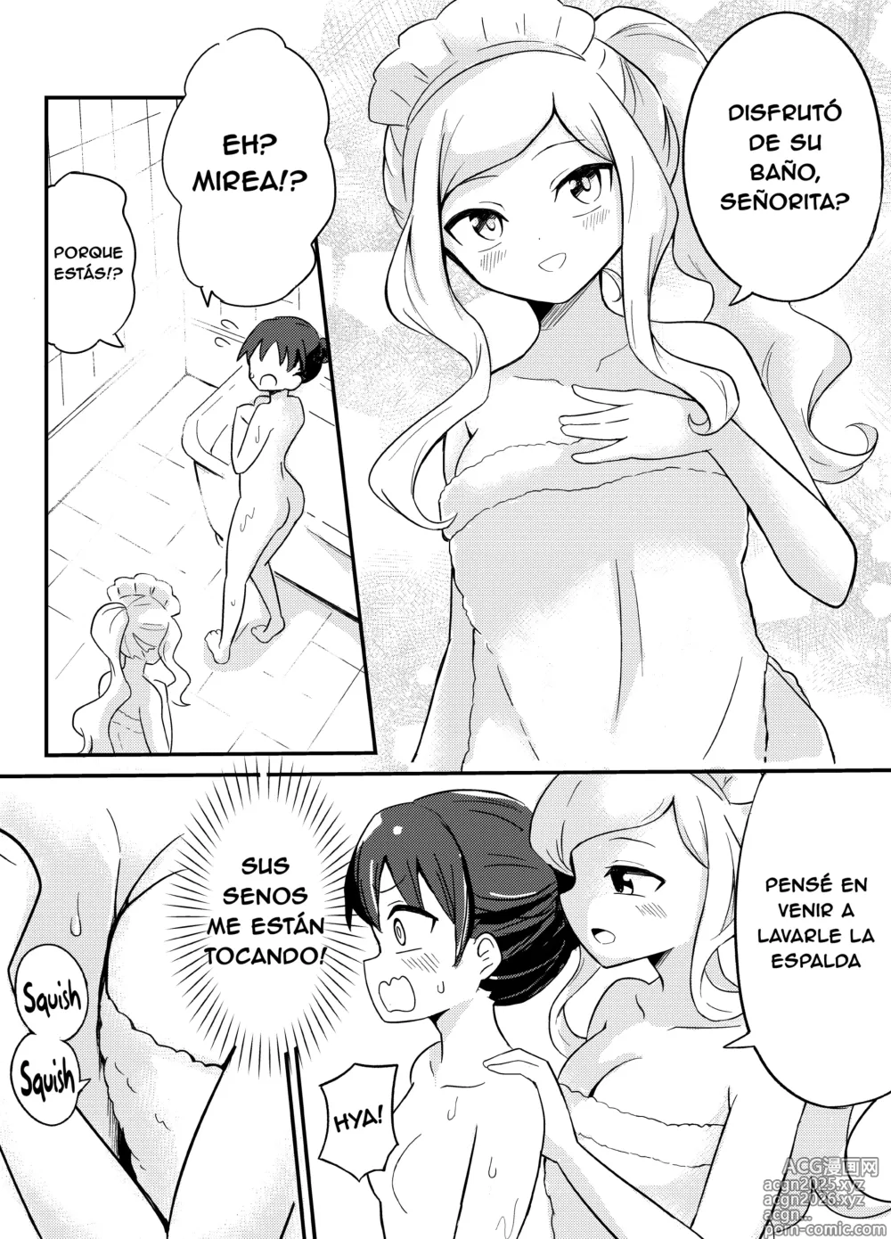 Page 6 of doujinshi The Yuri Succubus Maid's Sweet Service