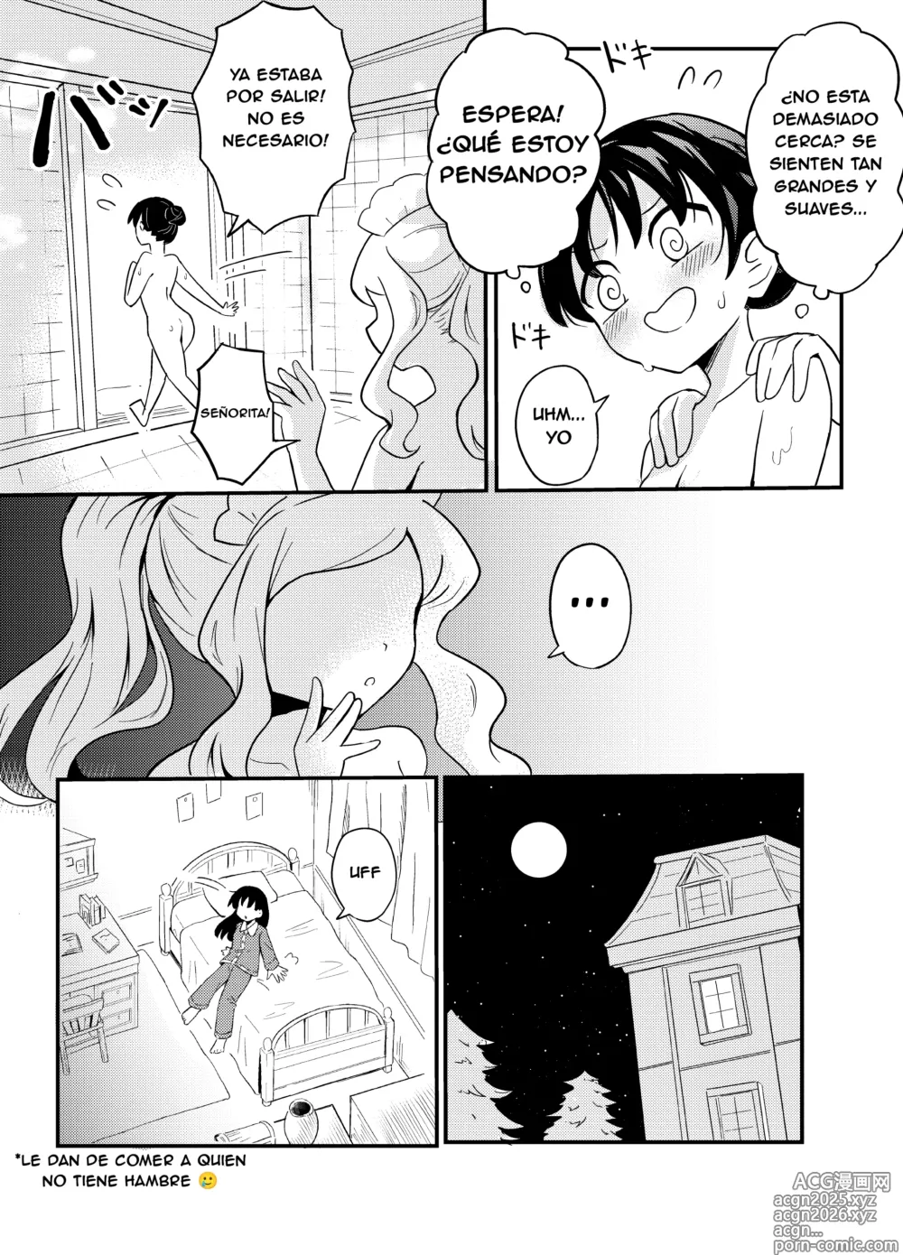 Page 7 of doujinshi The Yuri Succubus Maid's Sweet Service