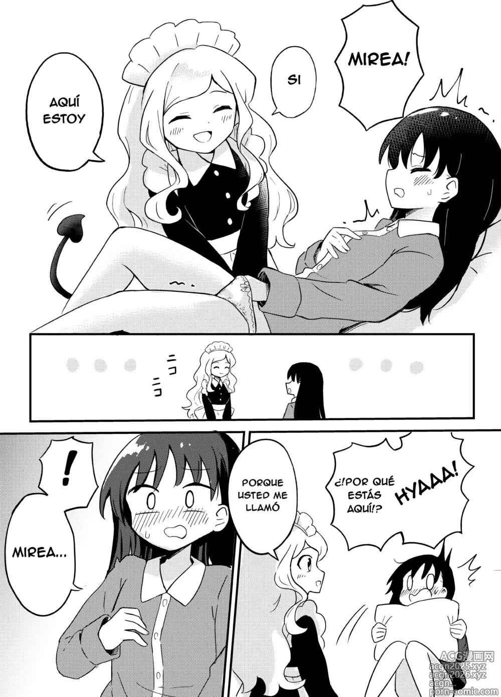 Page 10 of doujinshi The Yuri Succubus Maid's Sweet Service