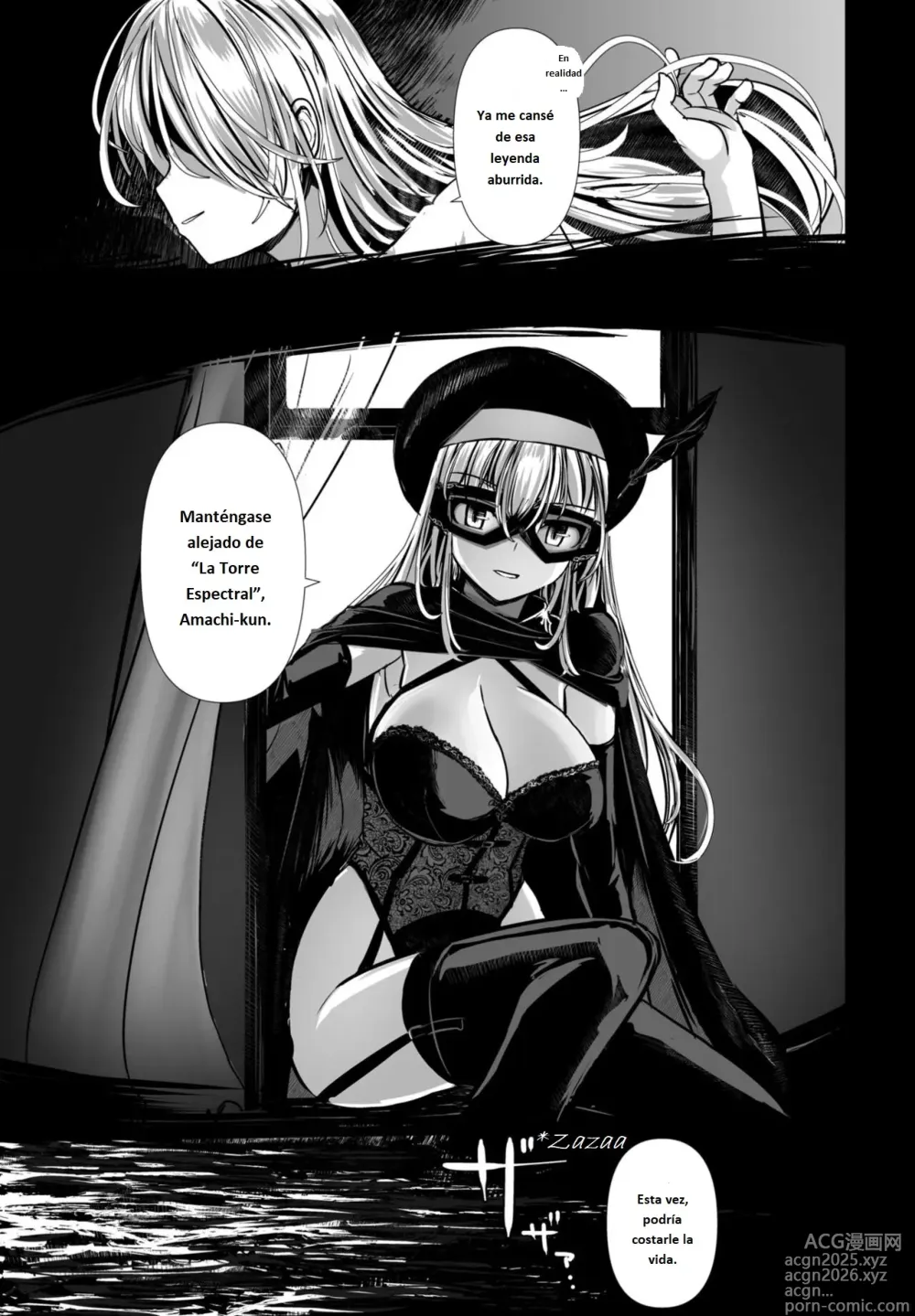 Page 21 of manga La hermosa ladrona fantasma ama al gran detective Cap.4