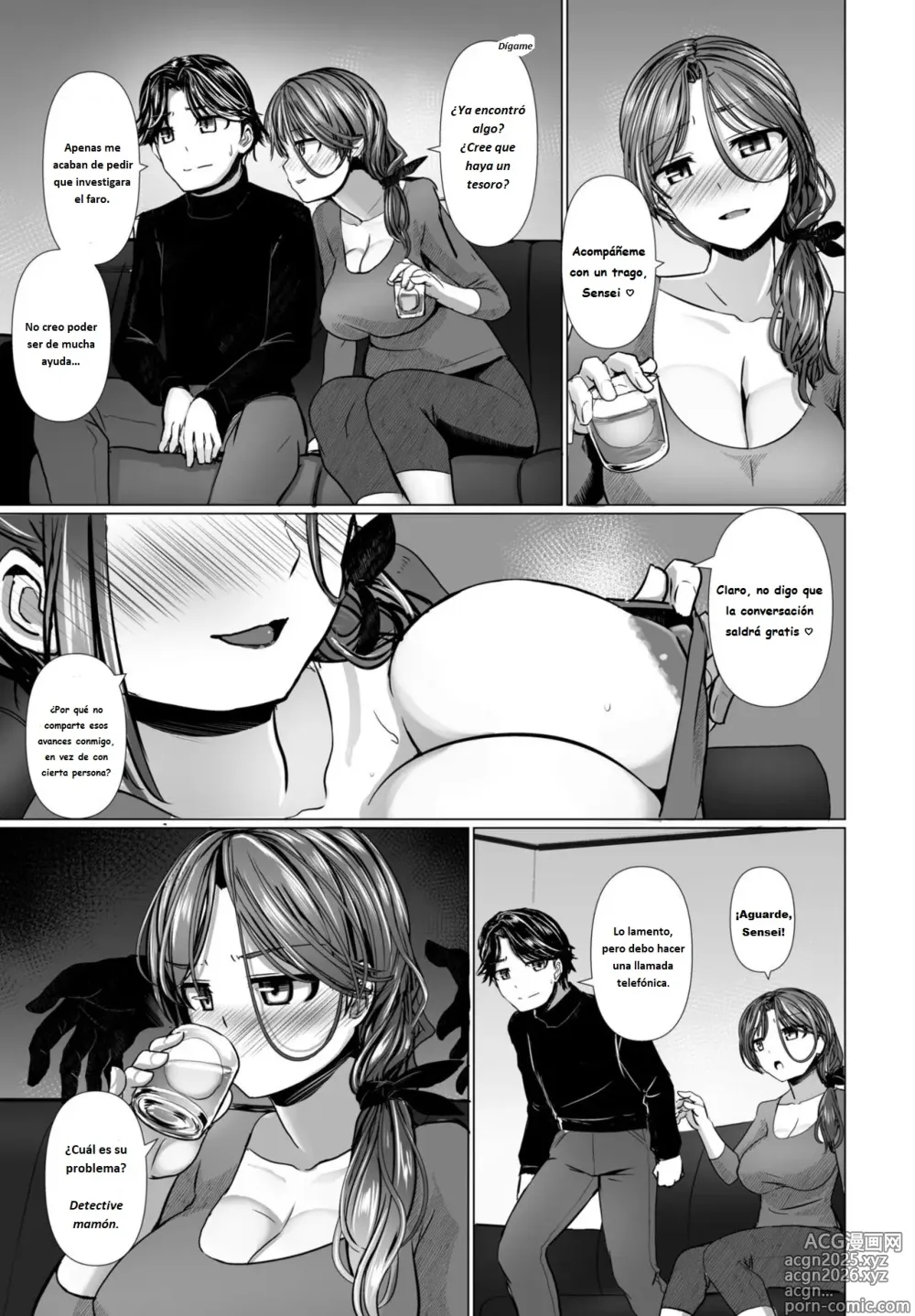 Page 7 of manga La hermosa ladrona fantasma ama al gran detective Cap.4