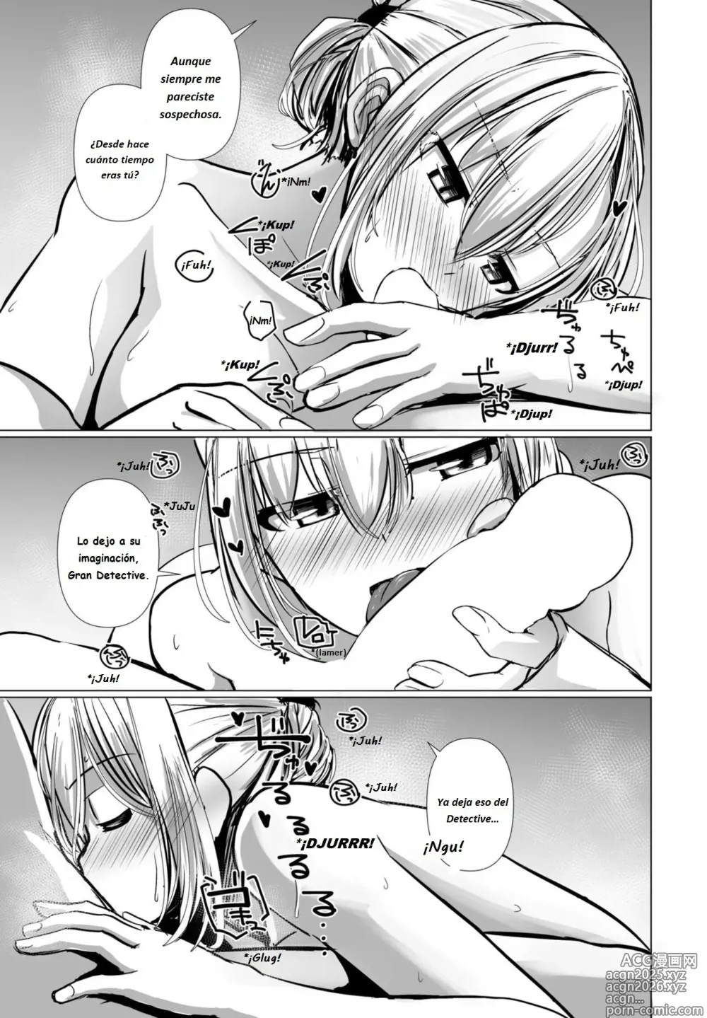 Page 9 of manga La hermosa ladrona fantasma ama al gran detective Cap.4